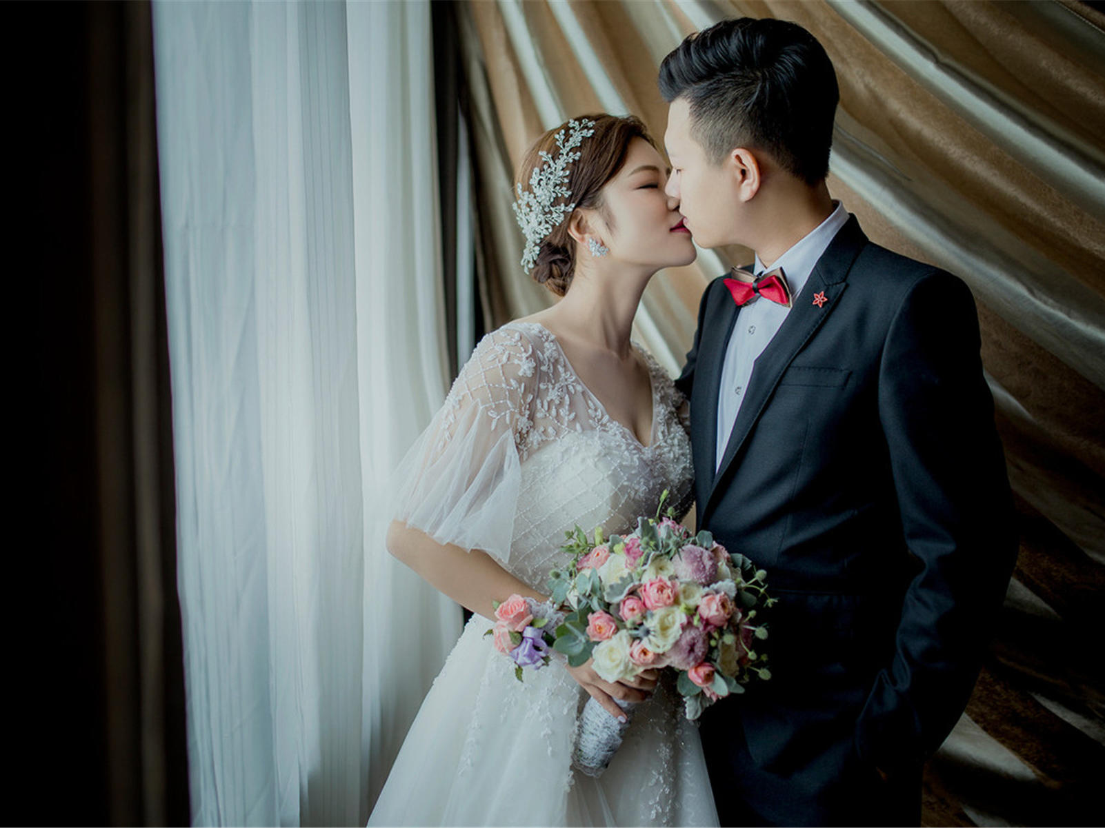 婚礼全程跟拍 摄影+摄像  双机拍摄