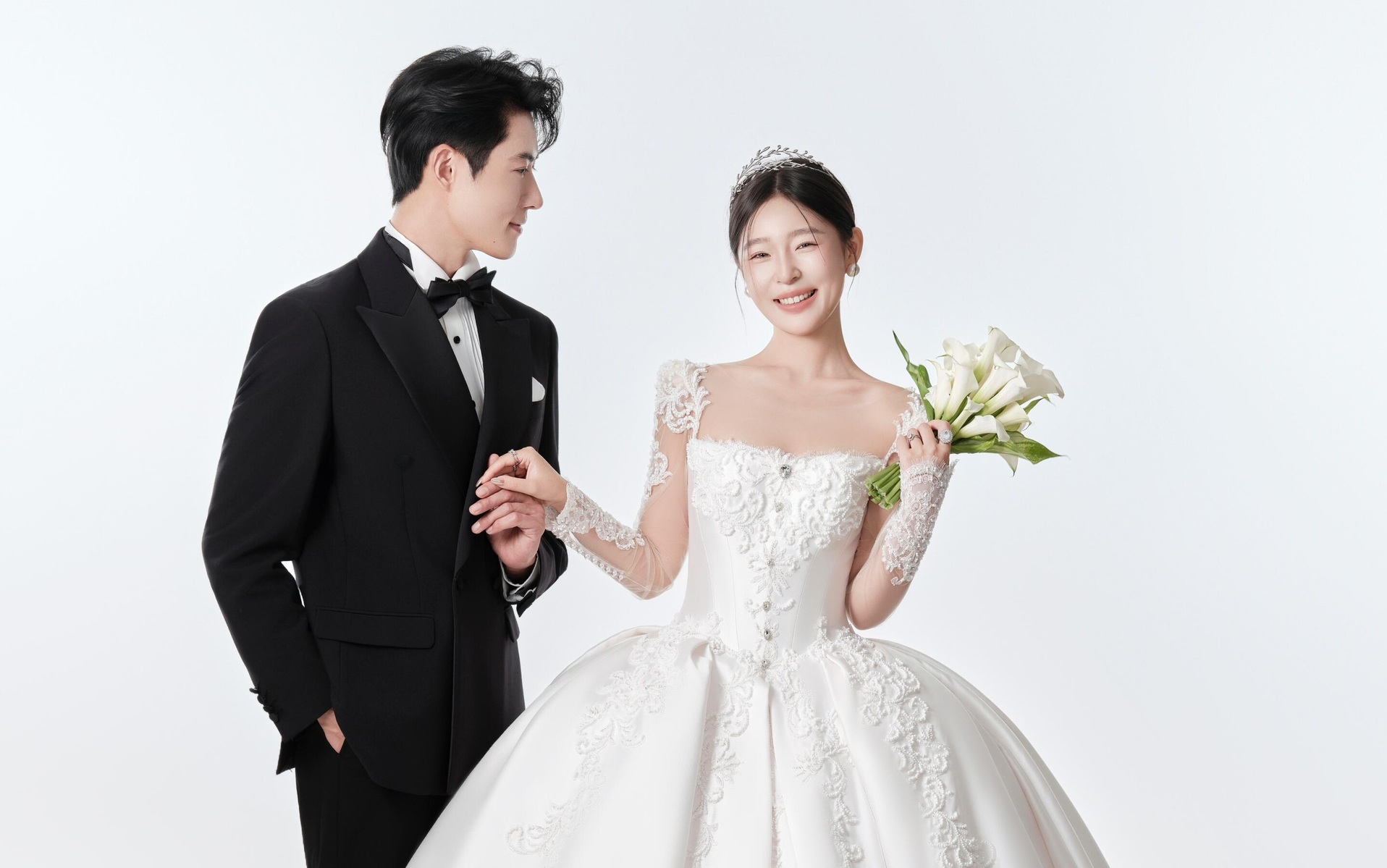 韩系婚纱照 ins风女孩的本命婚照