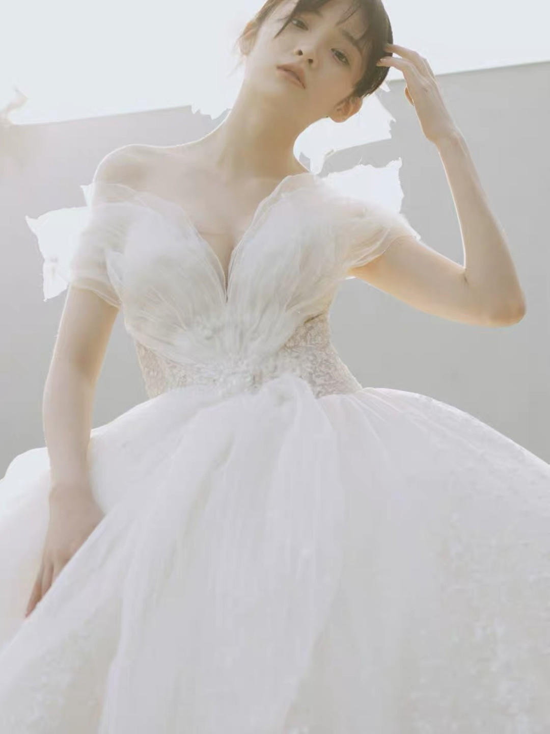 你就像天边的棉花糖 你笑起来真好看