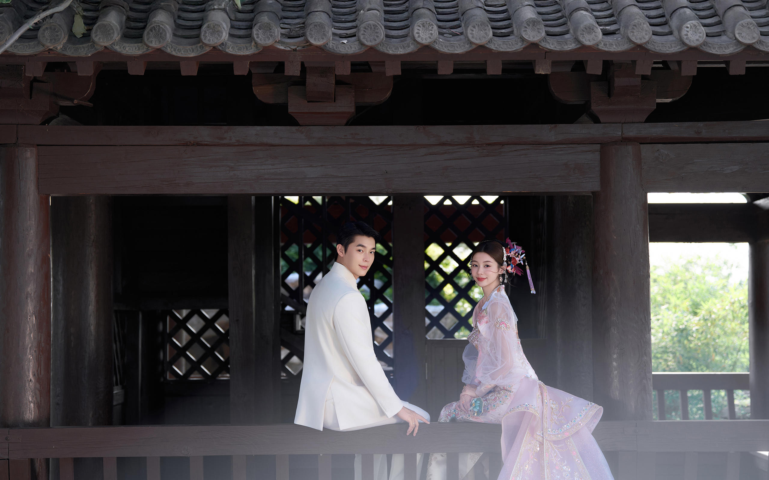 桃夭灼灼 ATT婚纱摄影/纪实园林系列