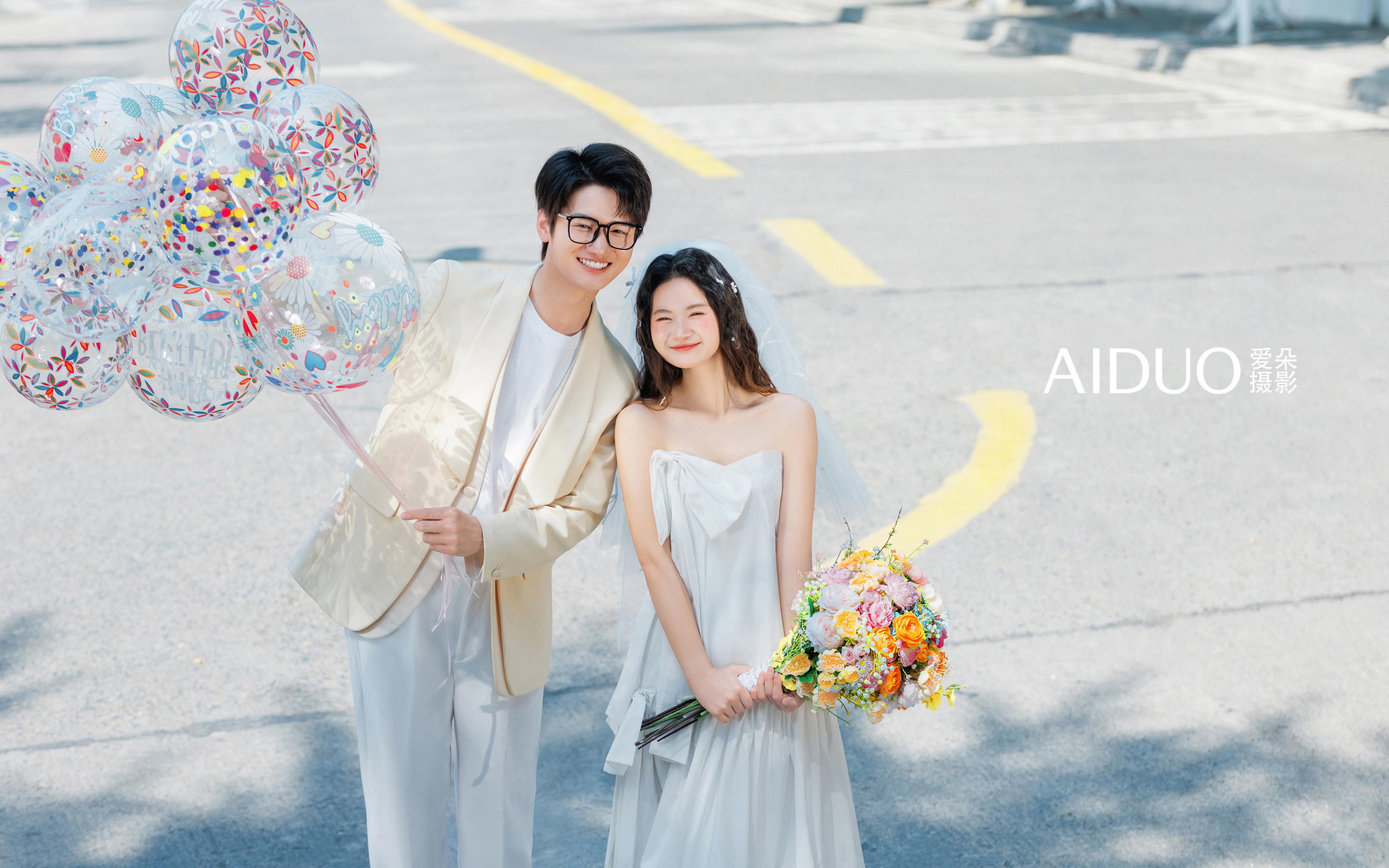 韩系街拍婚纱照❗把“小美好”焊进婚纱照✨