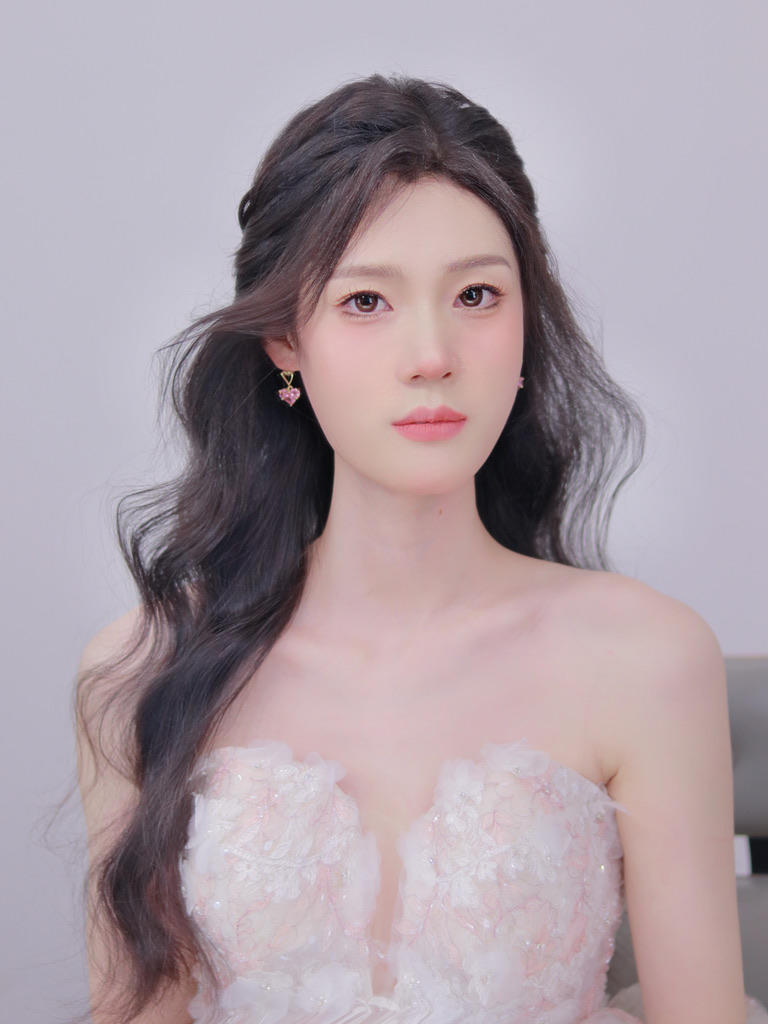 轻纱甜美造型❤️