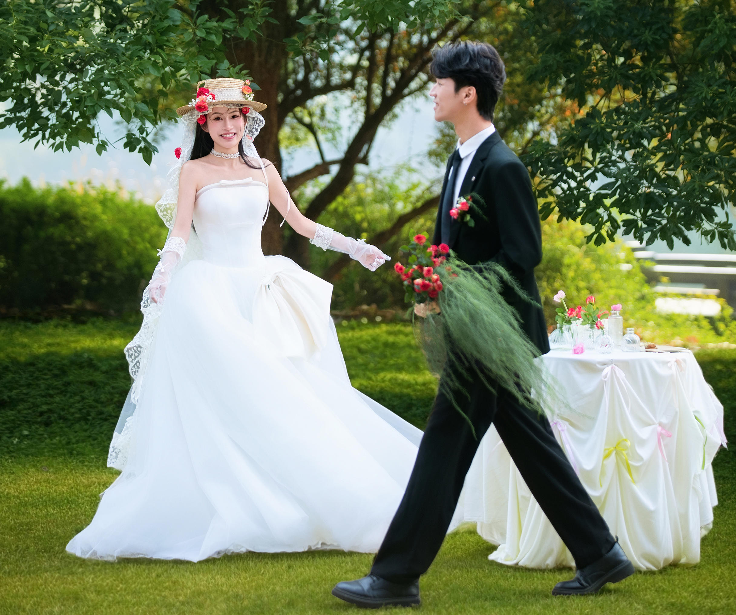 在森林里谈一场甜甜的恋爱-常德婚纱照