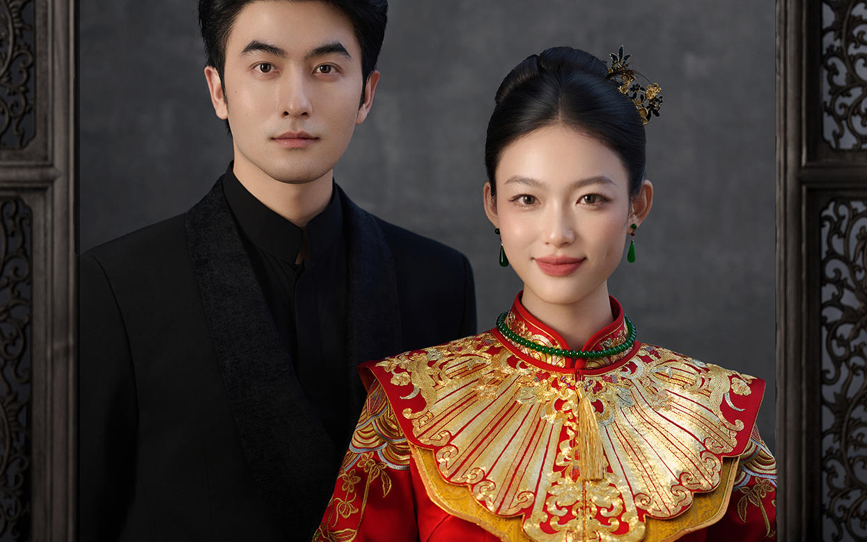 自帶千金感的天璽嫁衣 穿上秒變?nèi)碎g富貴花