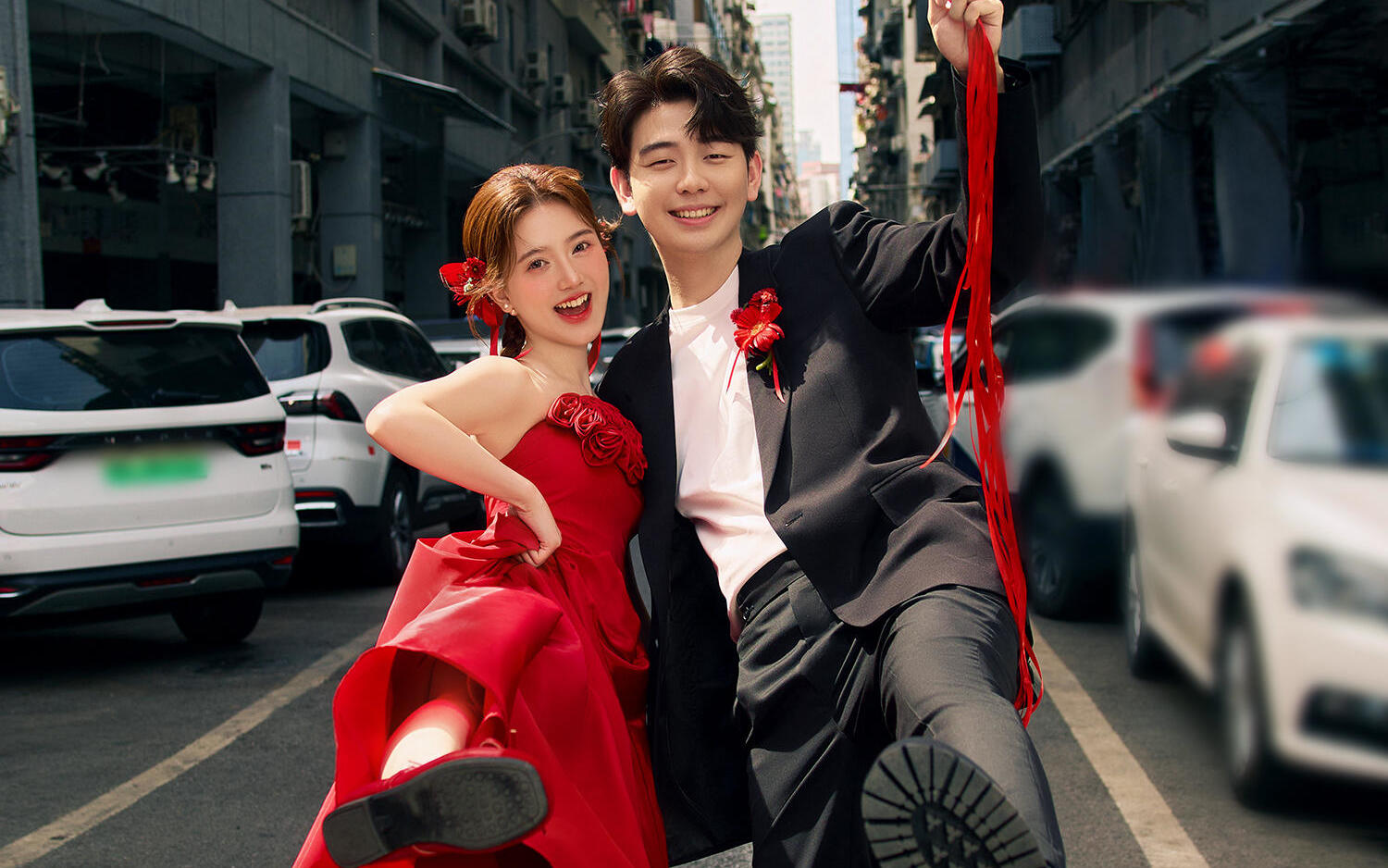 瘋狂心動(dòng)的喜嫁婚紗照甜妹必選