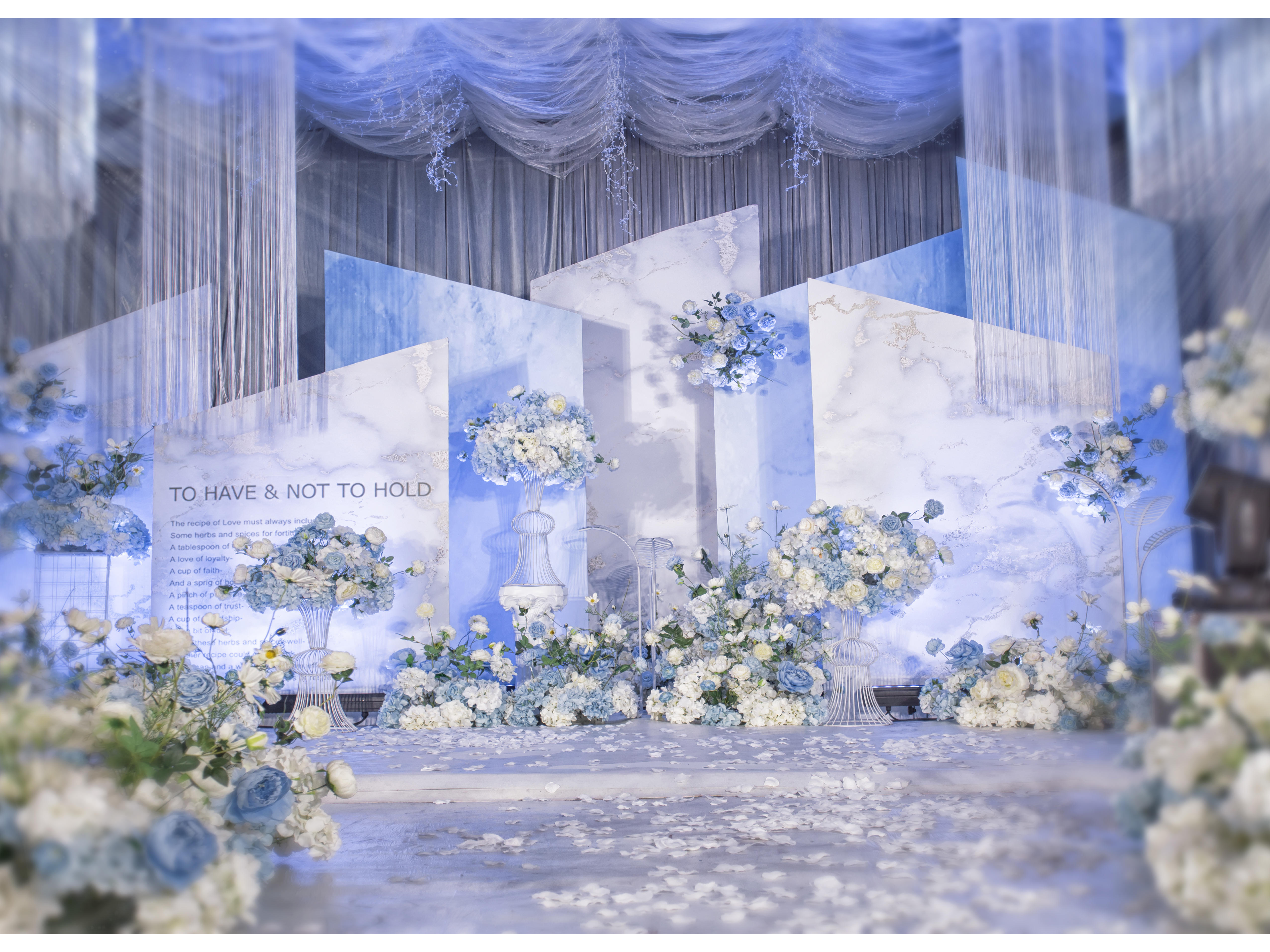 【阳丰家园】浅蓝系梦幻婚礼