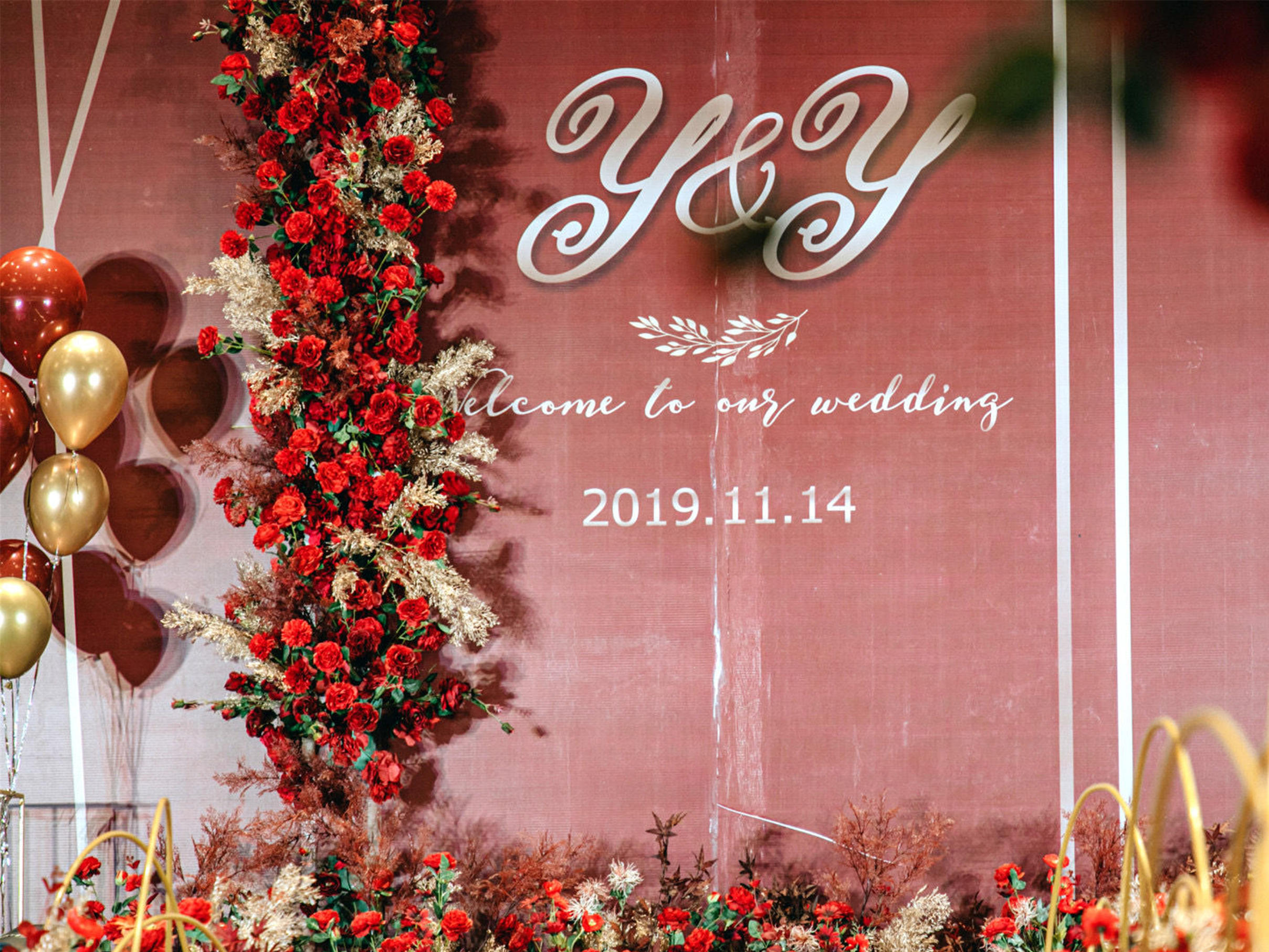 WE我们婚礼策划《红色》婚礼