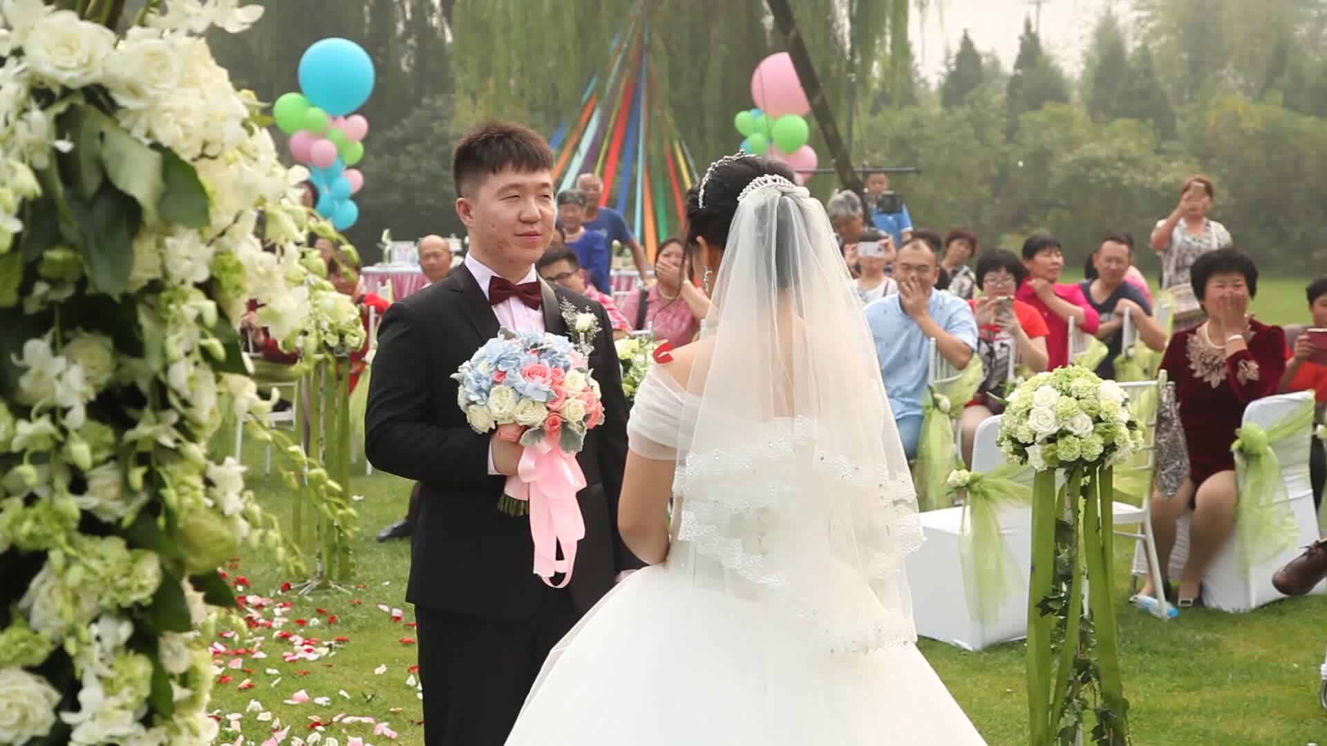 北京婚礼主持人张翔户外典礼