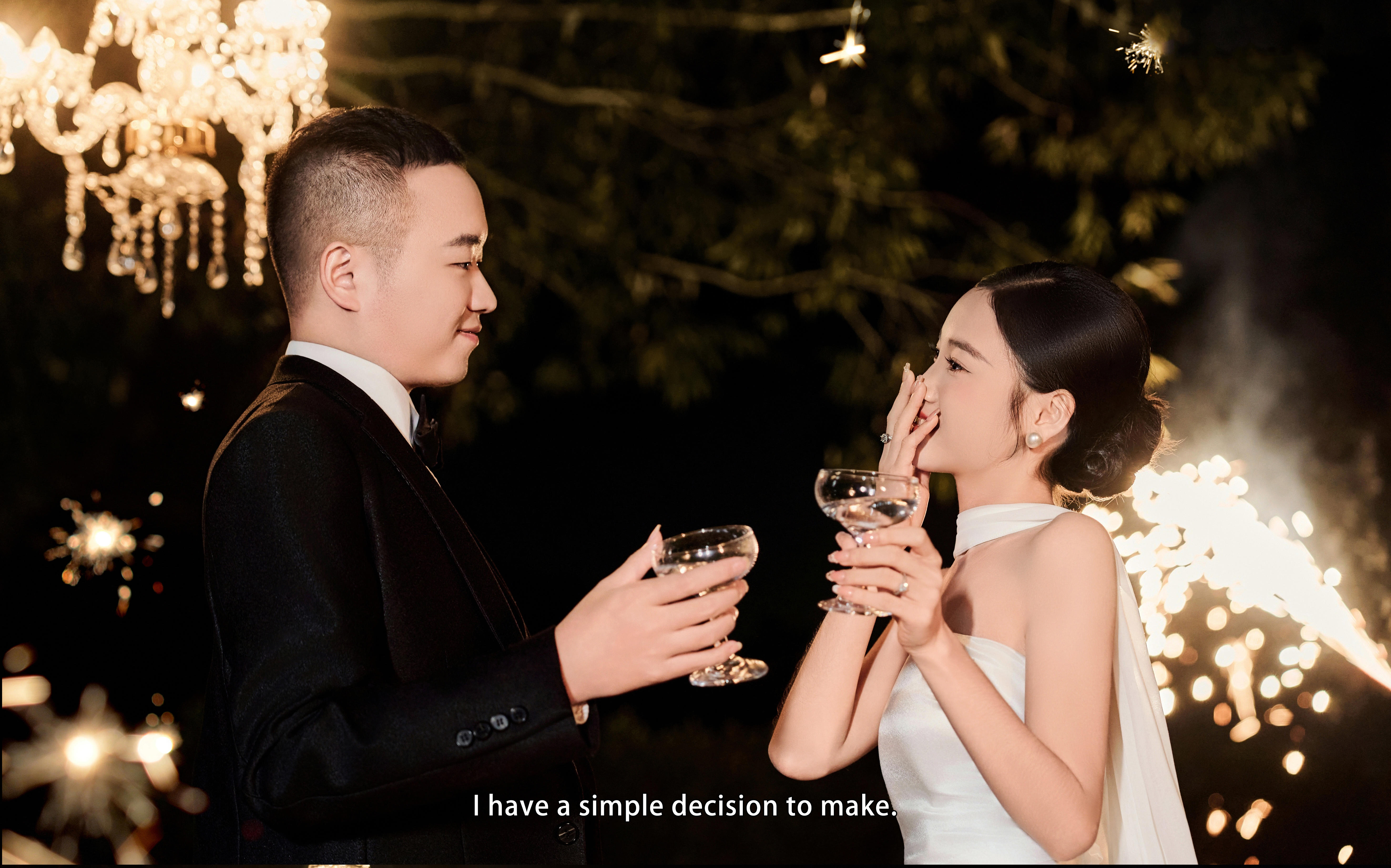 ?夜色氛圍感 韓式婚紗照絕了