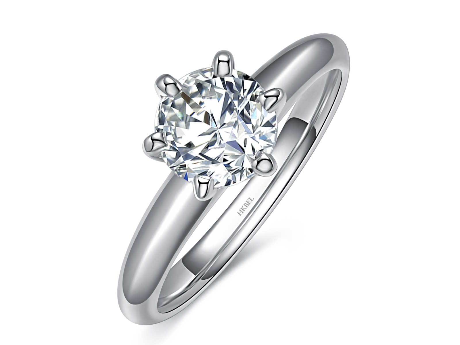 GIA70分六爪鑽戒——經典而不衰