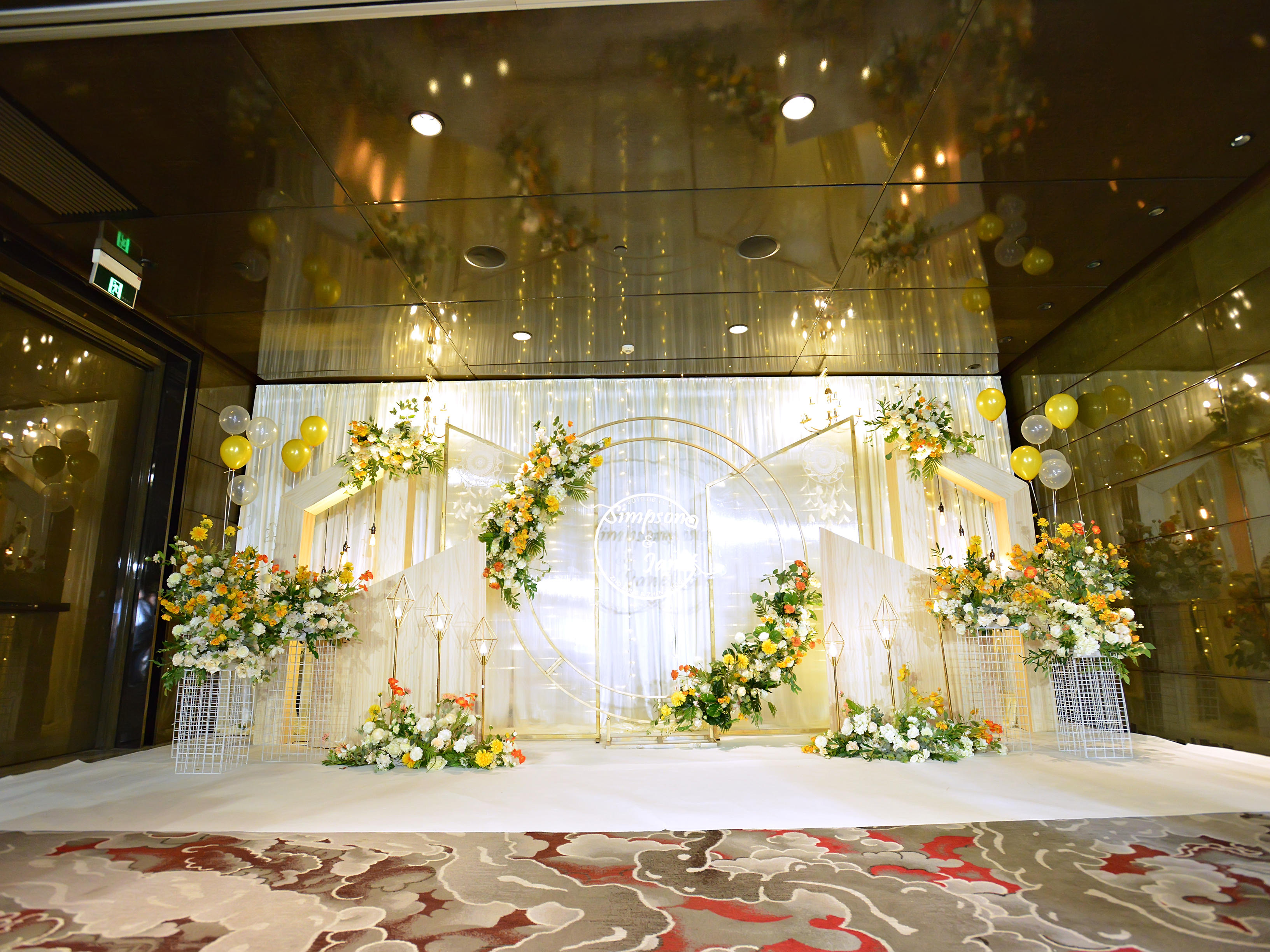 【柏菲婚典】校园清新风布置