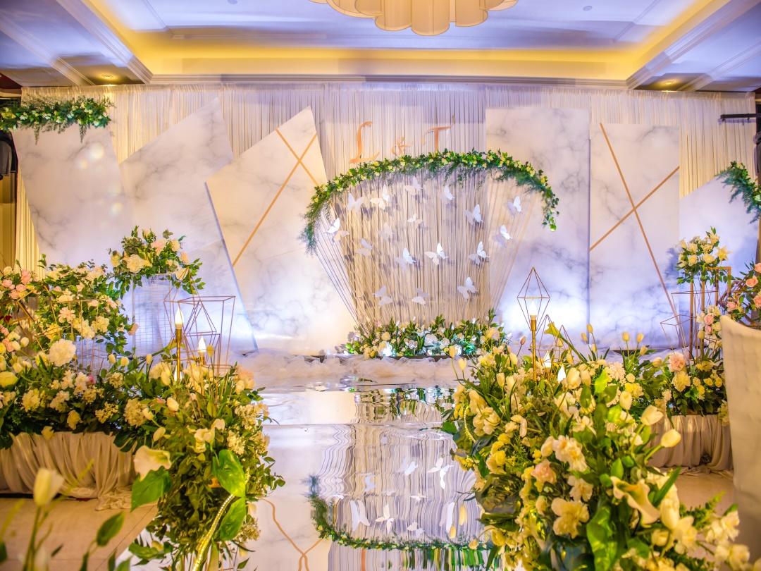 小型婚礼之选 静谧蓝婚礼