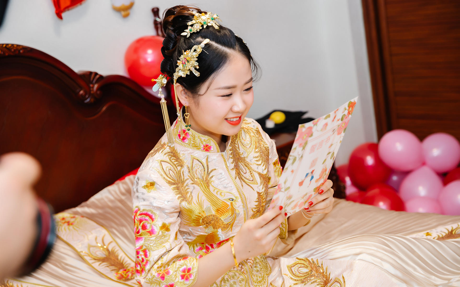 现场实拍@阿楠小可爱@婉美新娘