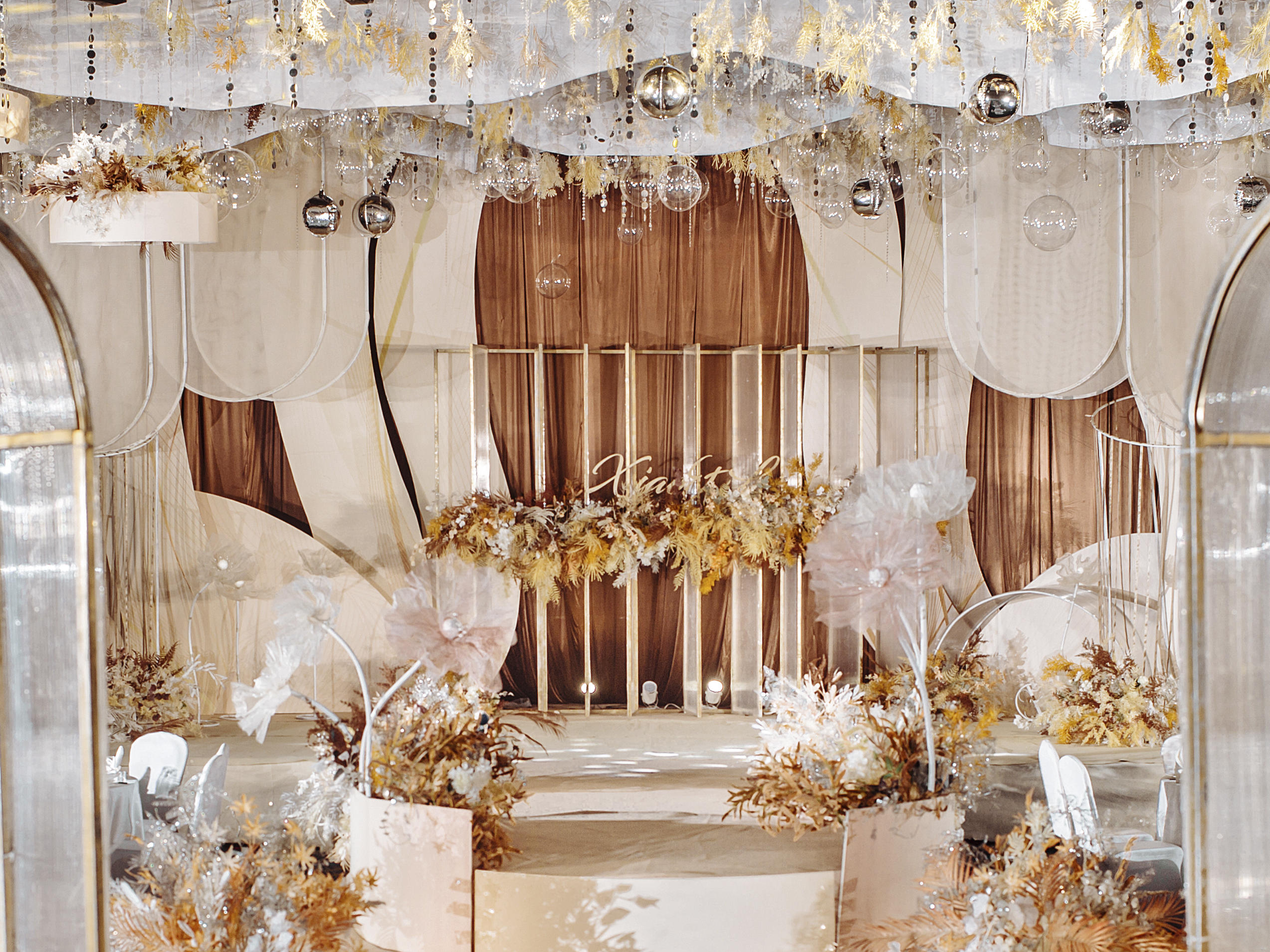 【糖巢婚礼】|午后暖阳般奶茶色婚礼