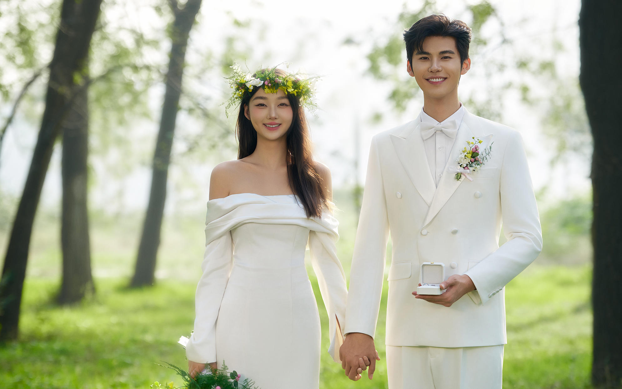 森系浪漫簡(jiǎn)約婚紗照