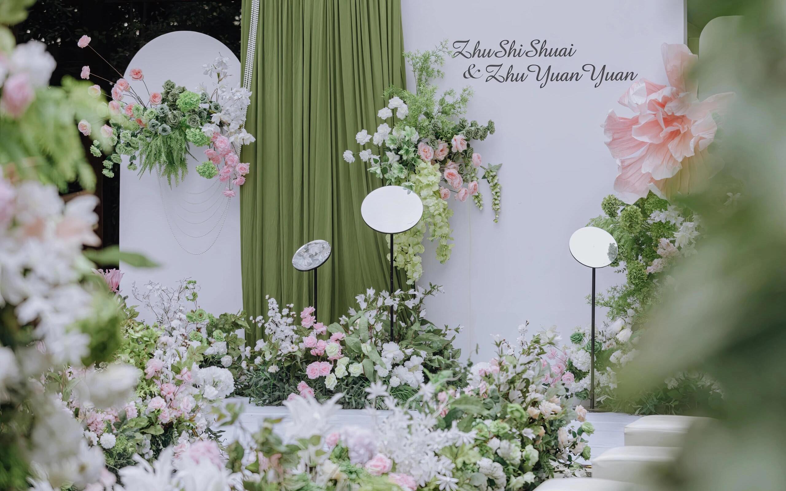 MEMO美慕|仙女请进的户外粉色婚礼