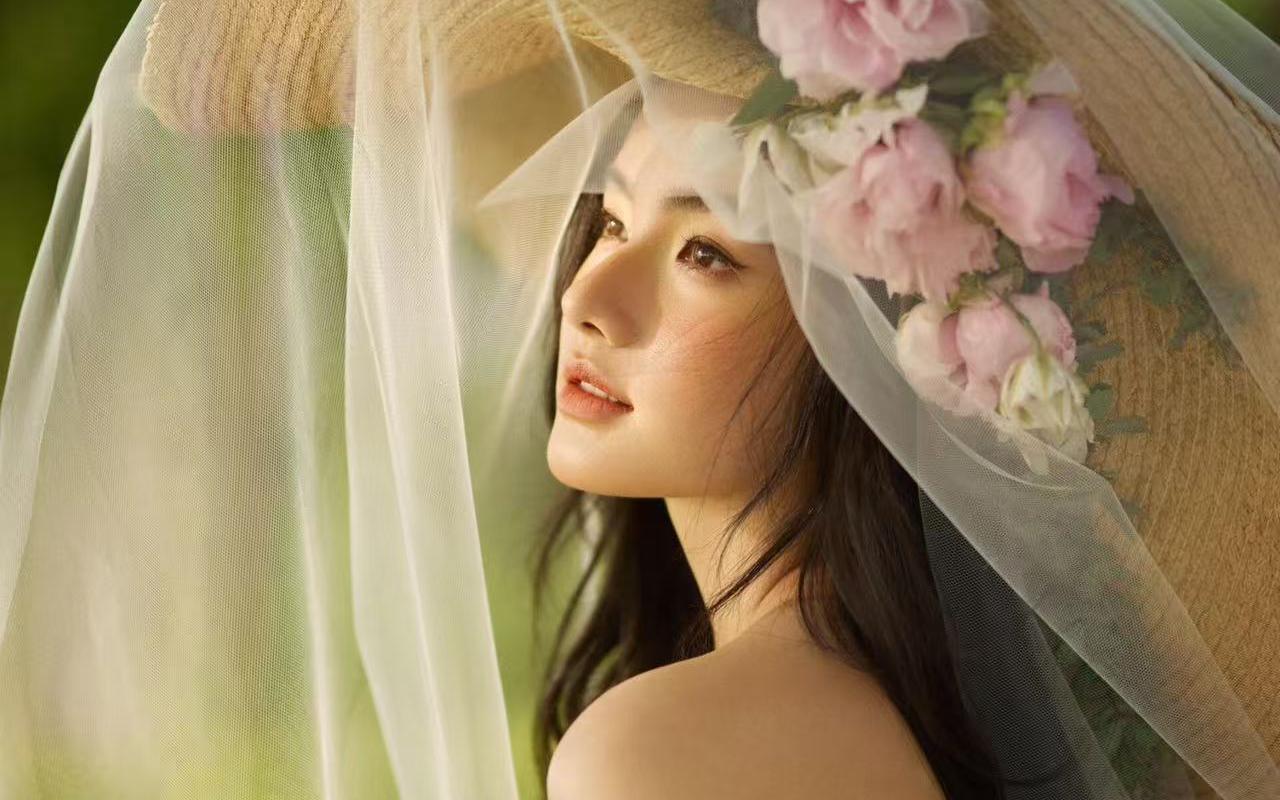 存一些春日氛圍感的婚紗照
