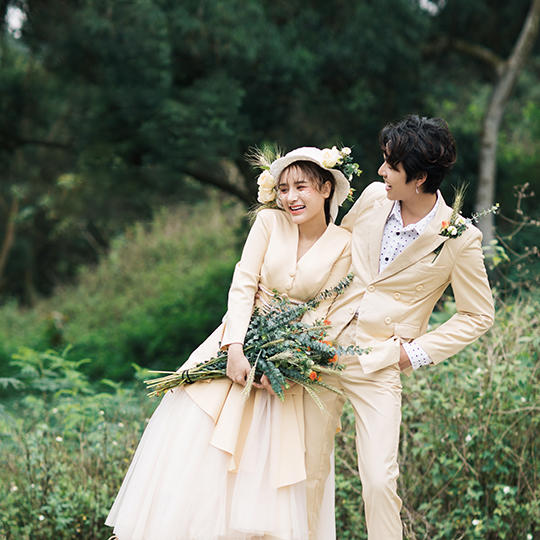 婚照一條龍丨婚照+婚禮錄相+裝飾花車 一價(jià)全包