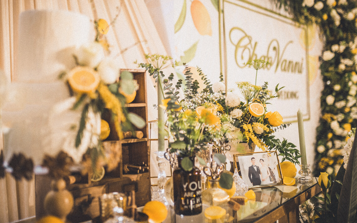 2021【花漾婚礼】珊瑚橙特价主题设计套系