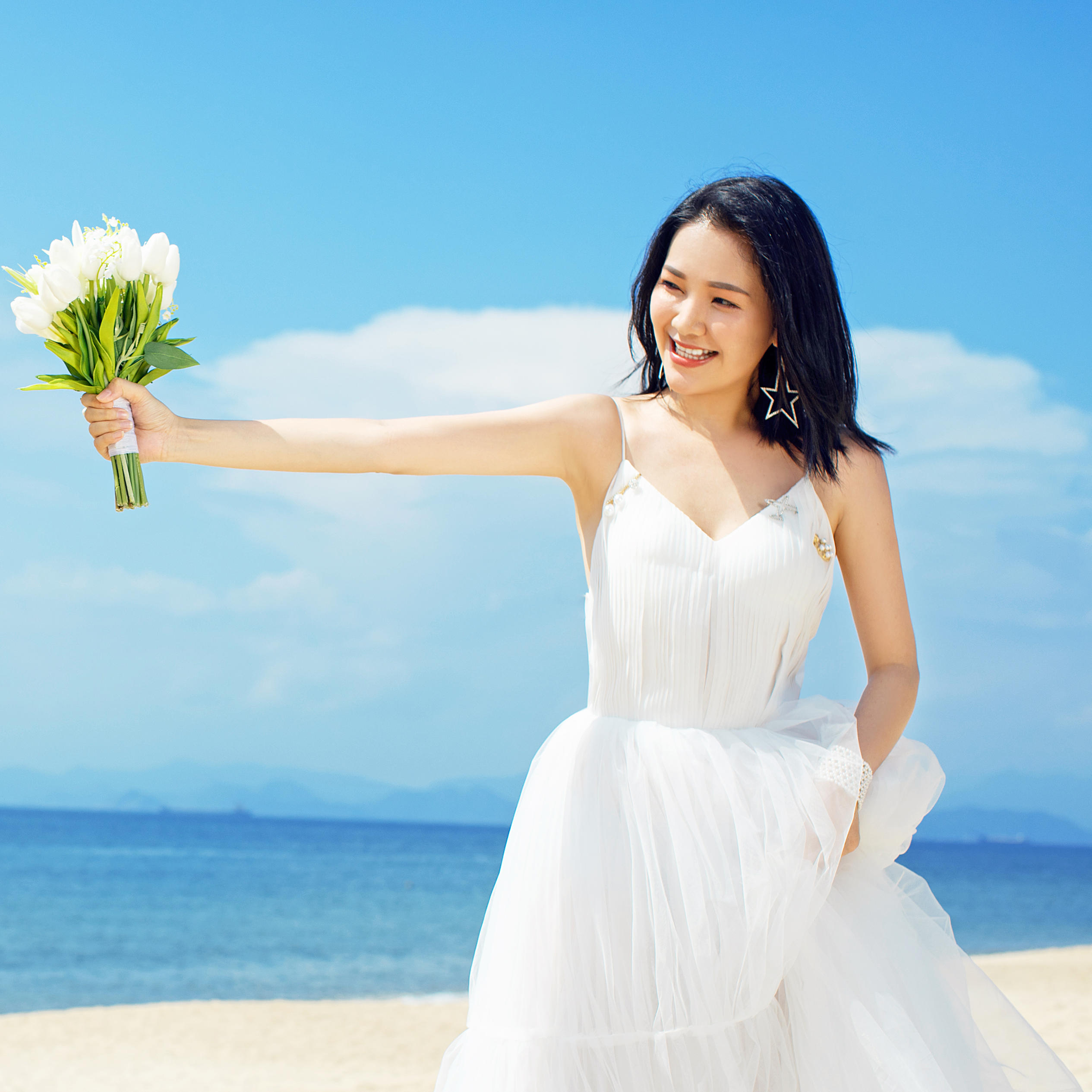 唯美海边网红打卡婚纱照套餐