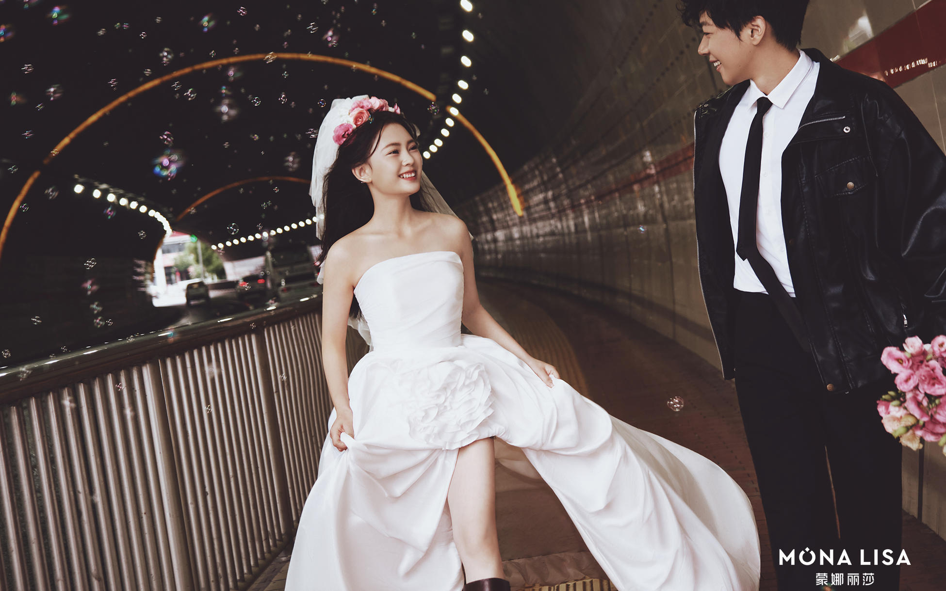 太chill了❗️安康隧道婚纱照电影氛围感yyd