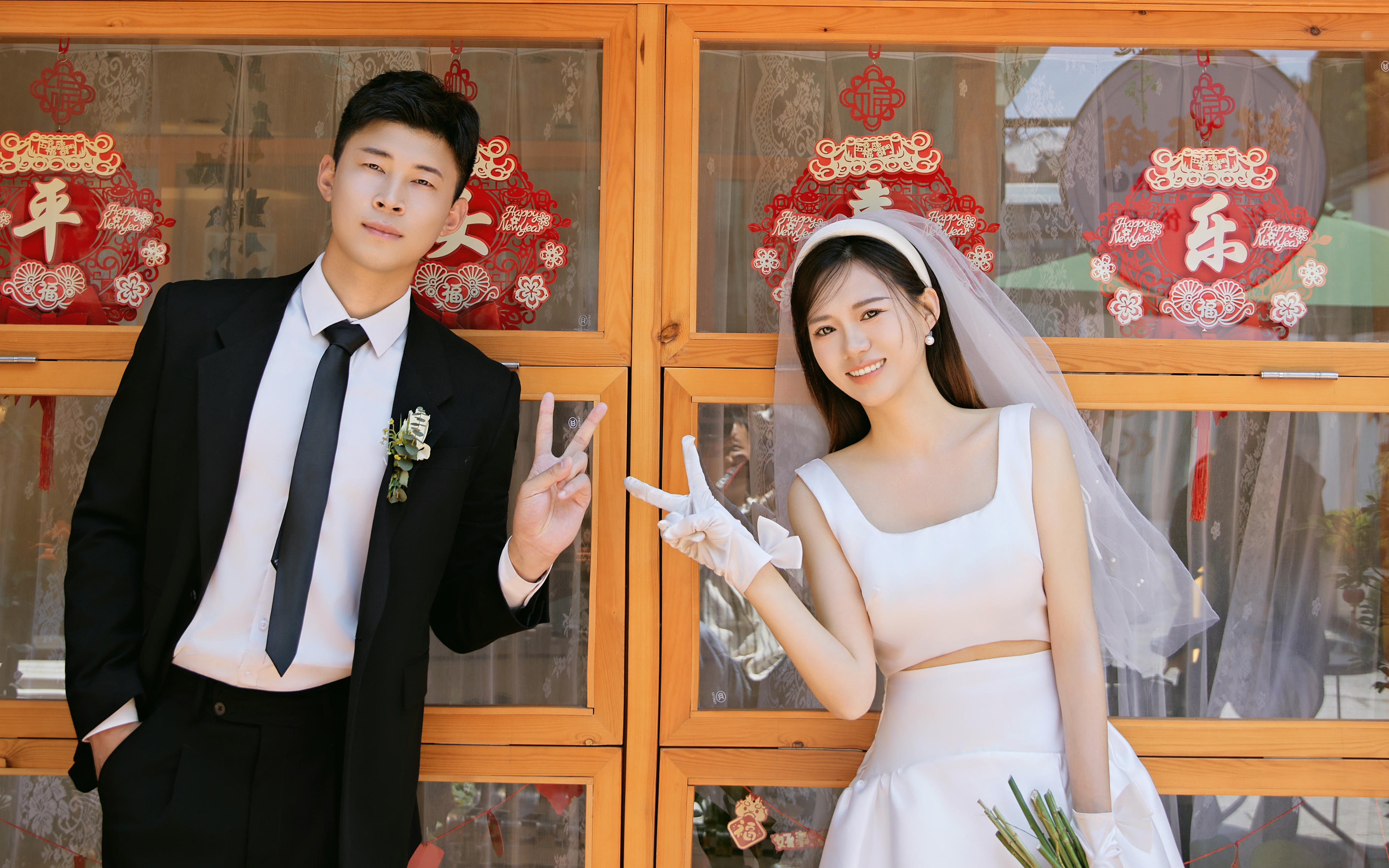 客片分享！！韩系电影中的街拍婚纱照💗狠狠心动了