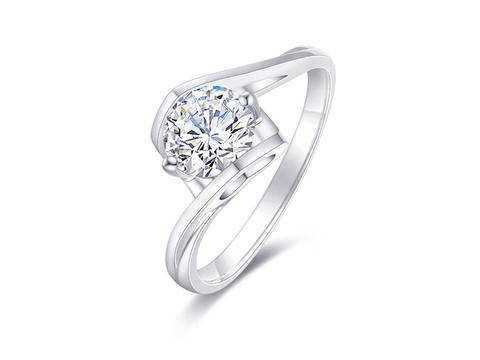 CRD克徕帝天使之吻—18K金钻石戒指