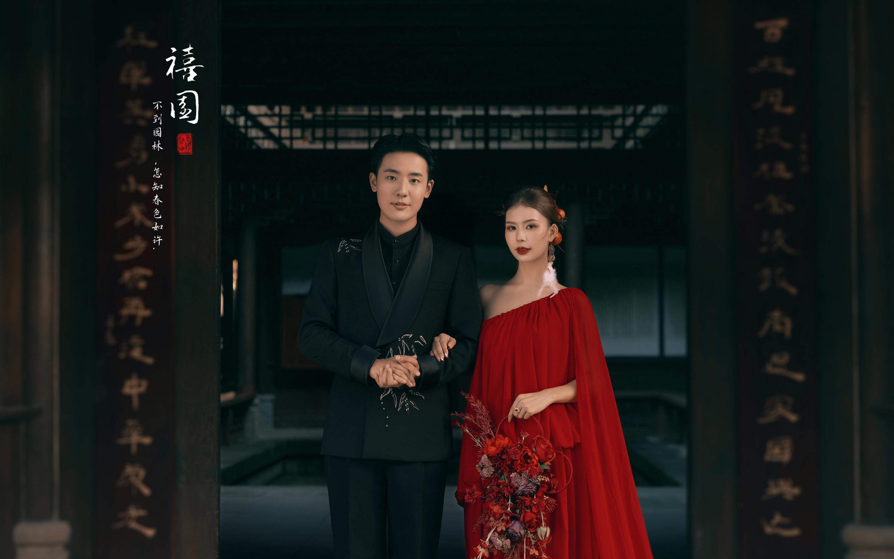 被硬控12秒❗新中式婚纱照真的太权威啦✨