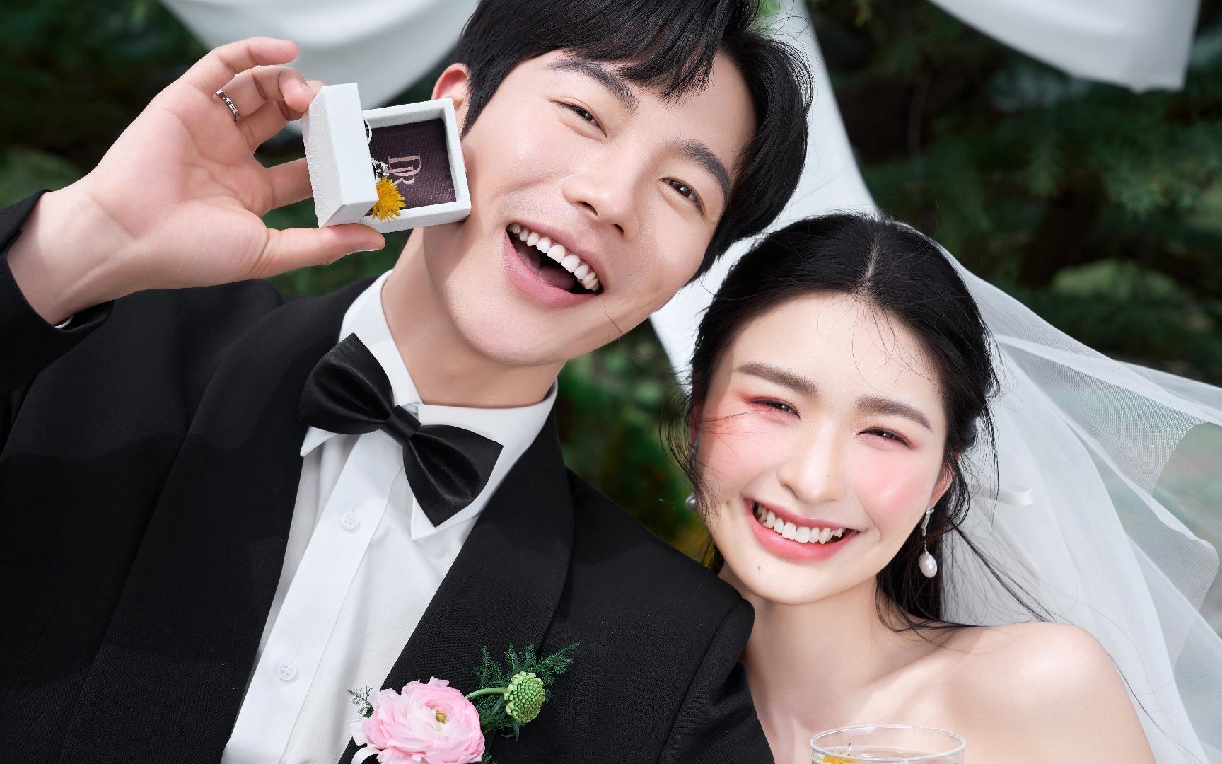 ins風(fēng)婚禮儀式主題婚紗照??