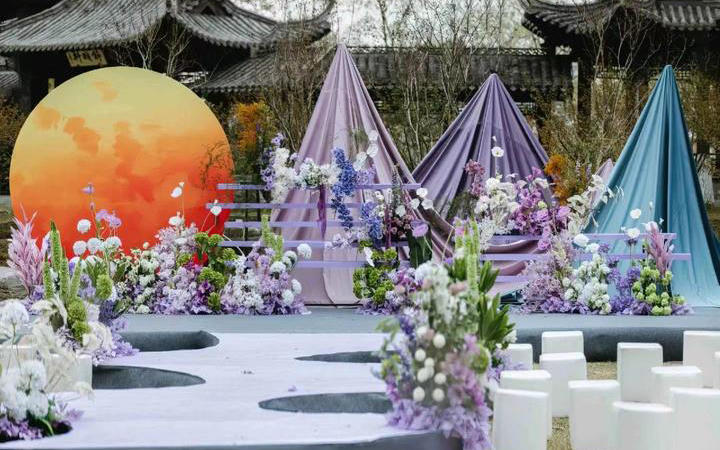 丽匠婚礼-山峦余晖