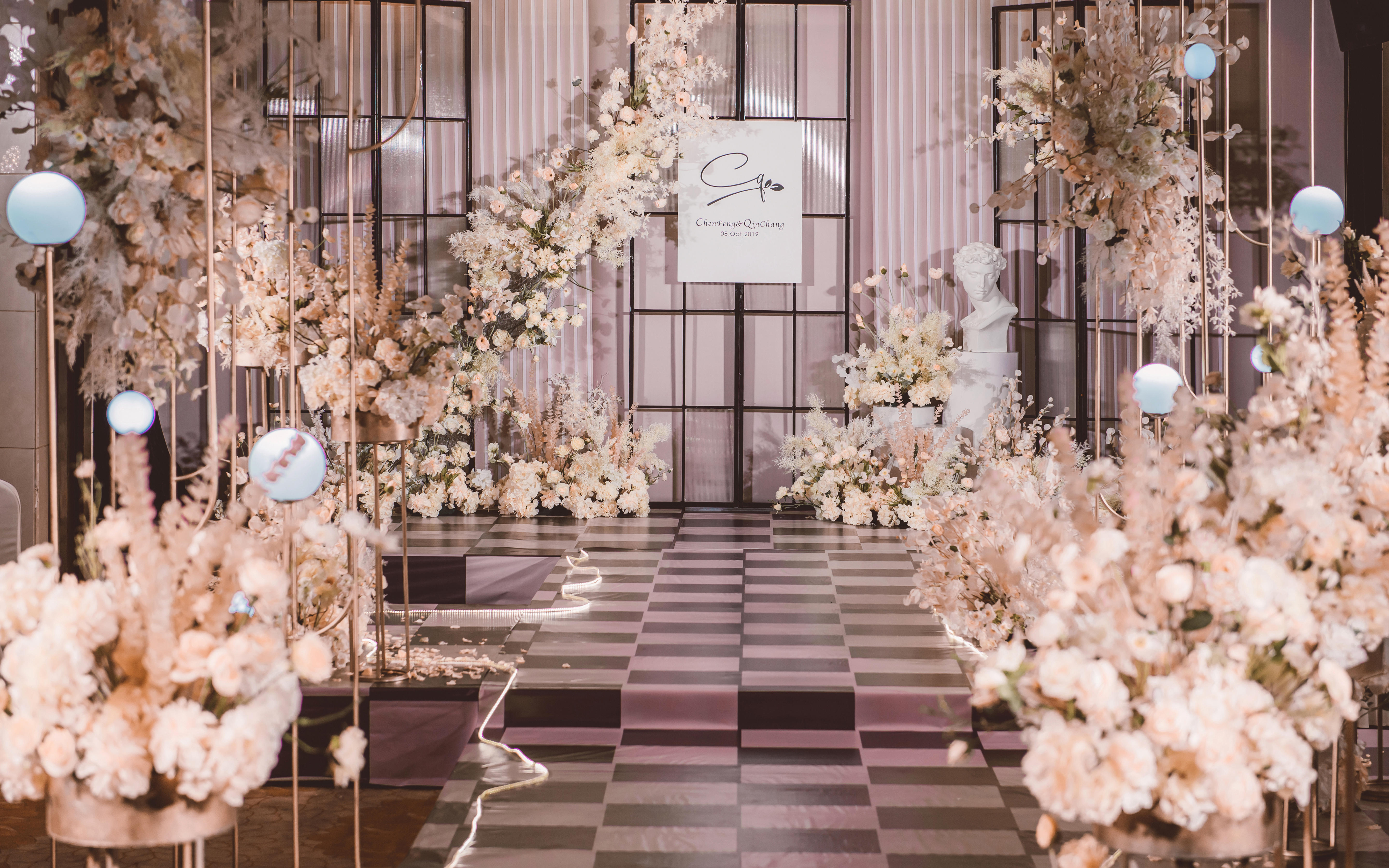 【时光里婚礼空间】特惠小预算香槟色婚礼