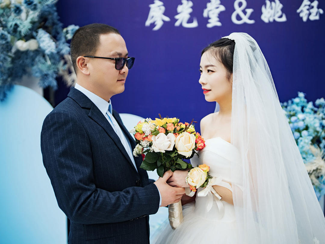 你太珍贵，值得世间所有美好作陪，遵义户外蓝色婚礼