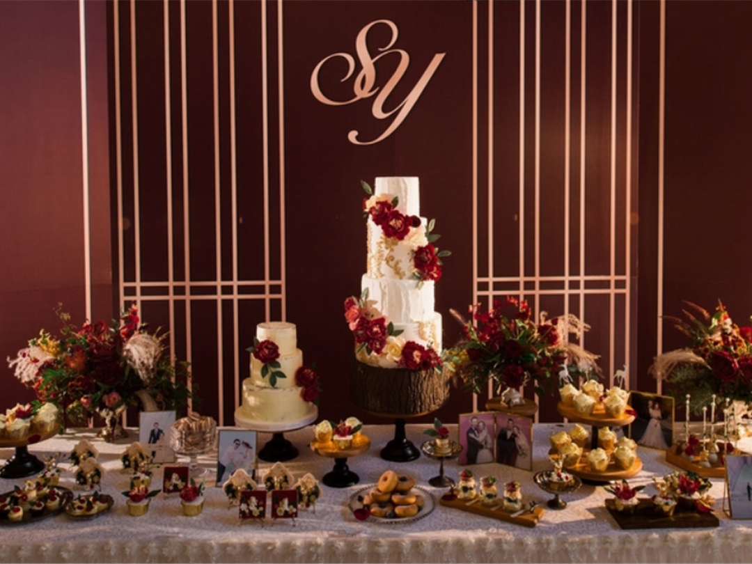 【本茉婚礼定制】19年大热/红撞色设计/现代简约