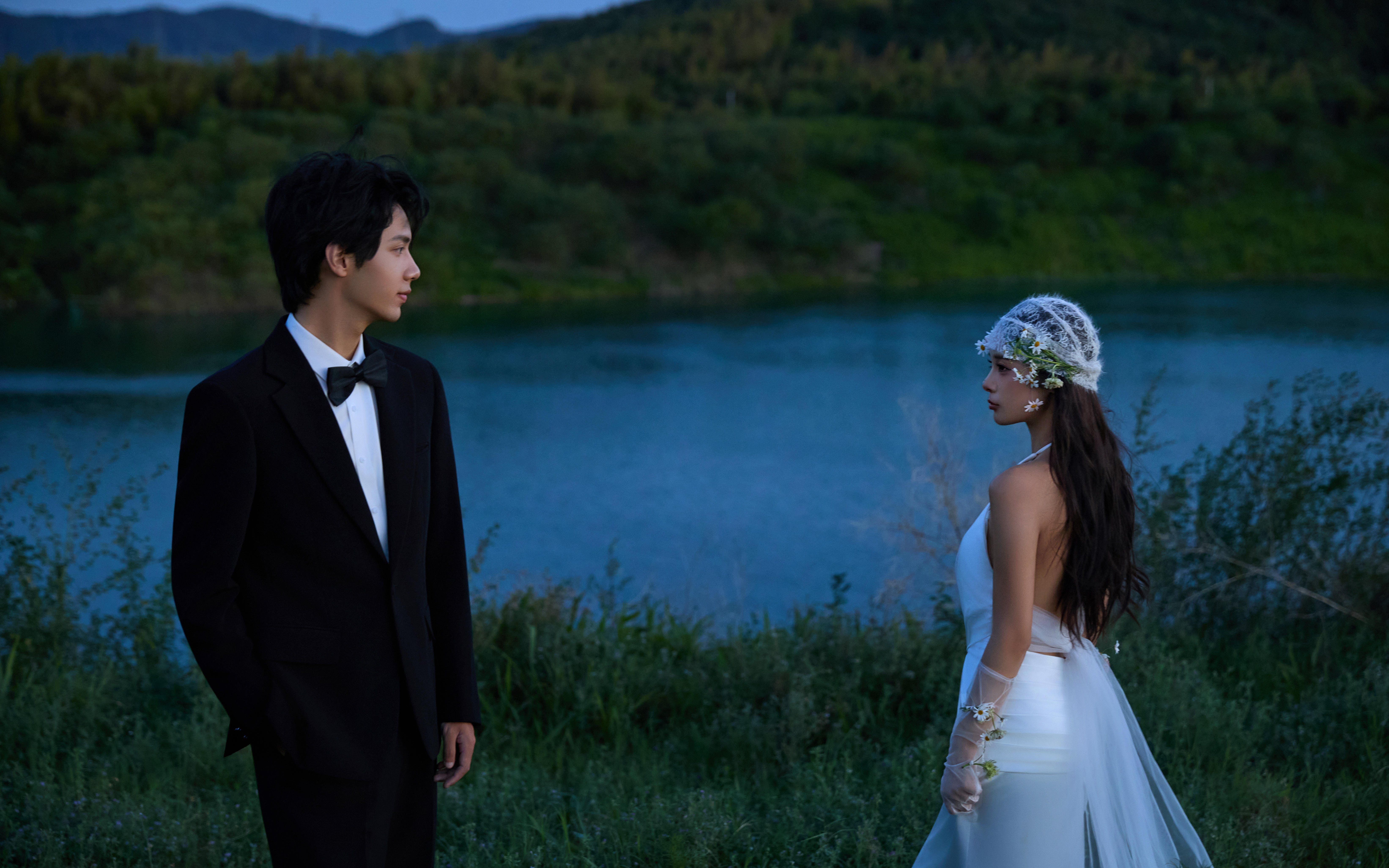 海寧“神仙湖”婚紗照超級(jí)出片的小眾婚紗照