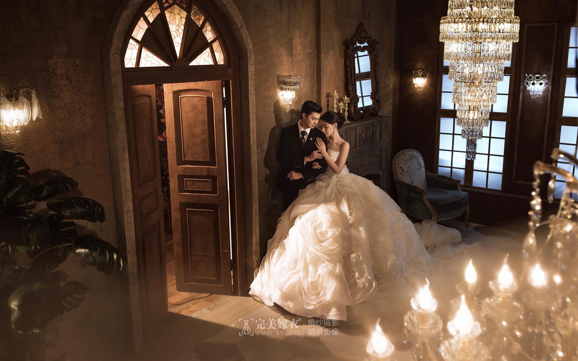 【鎏光戀語】美神降臨?復(fù)古巴洛克婚紗照