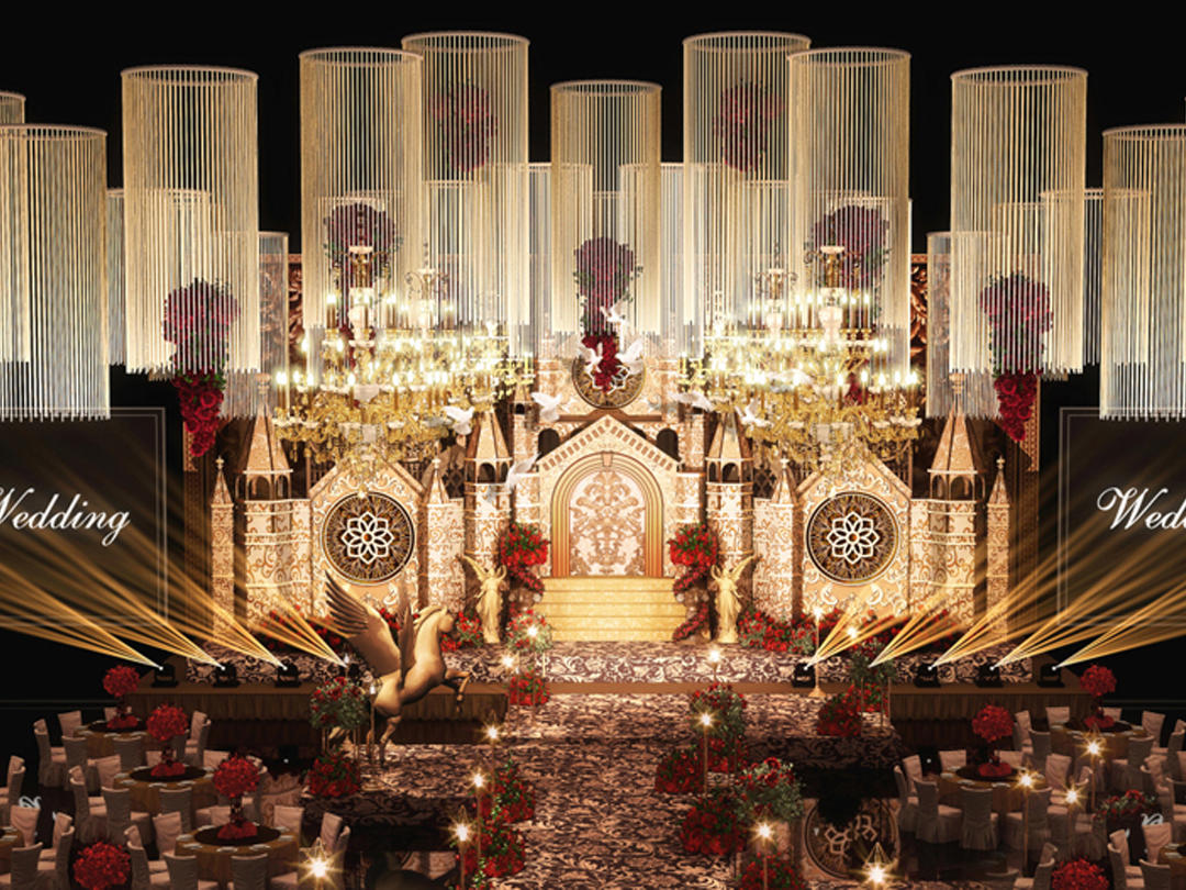 品质豪华套系：城堡主题(纯布置)