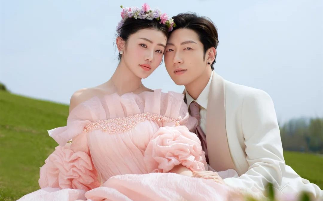 森系小清新系列 粉纱婚纱照