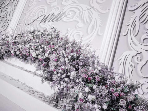 【蕊结婚礼】紫色温柔风伊甸园浪漫大气婚礼