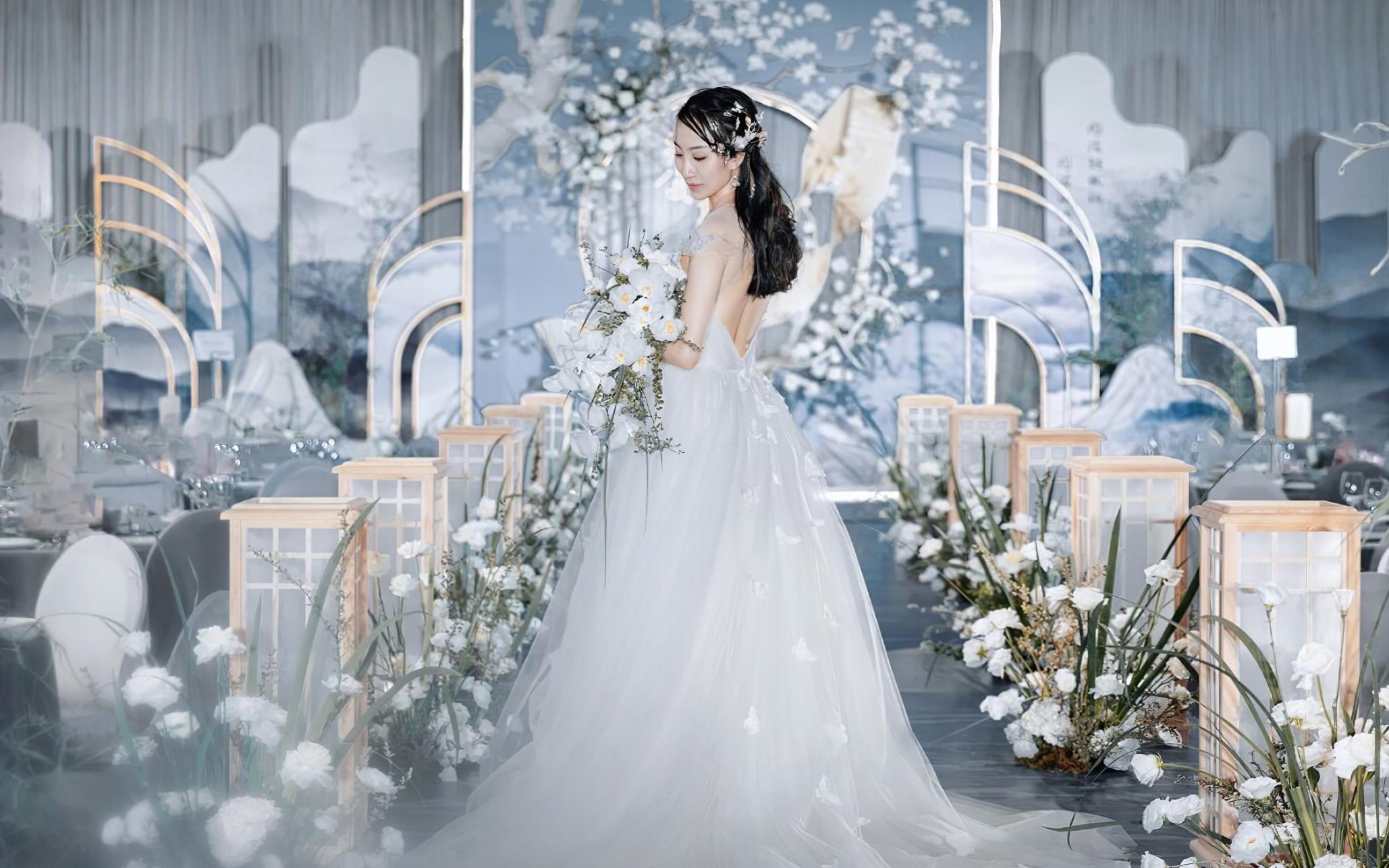 【小预算大效果】清新淡雅/水墨写意中式婚礼