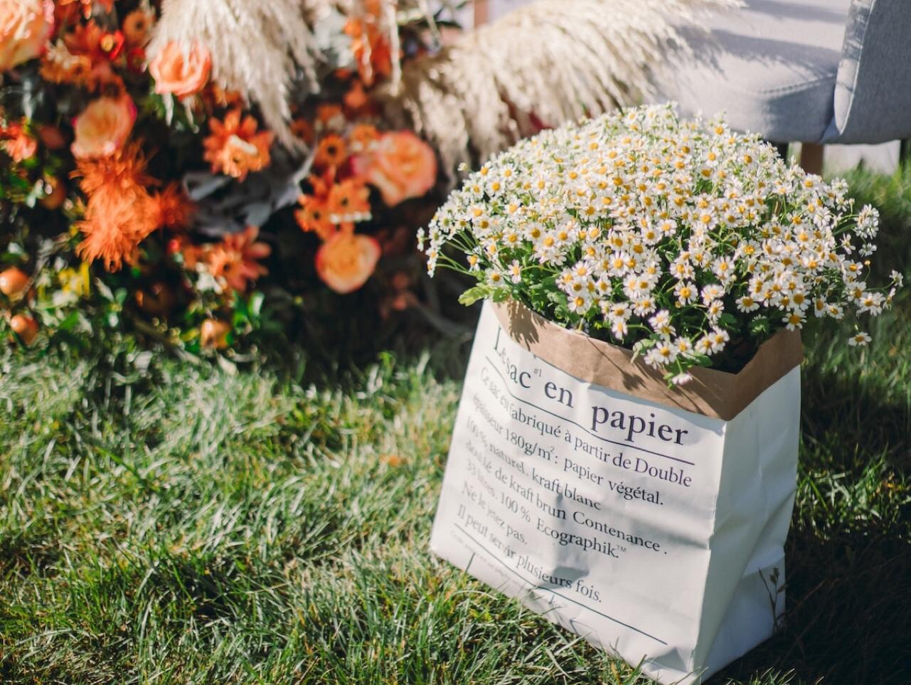 夕阳落日秋色婚礼，两人，三餐，四季温暖的色彩