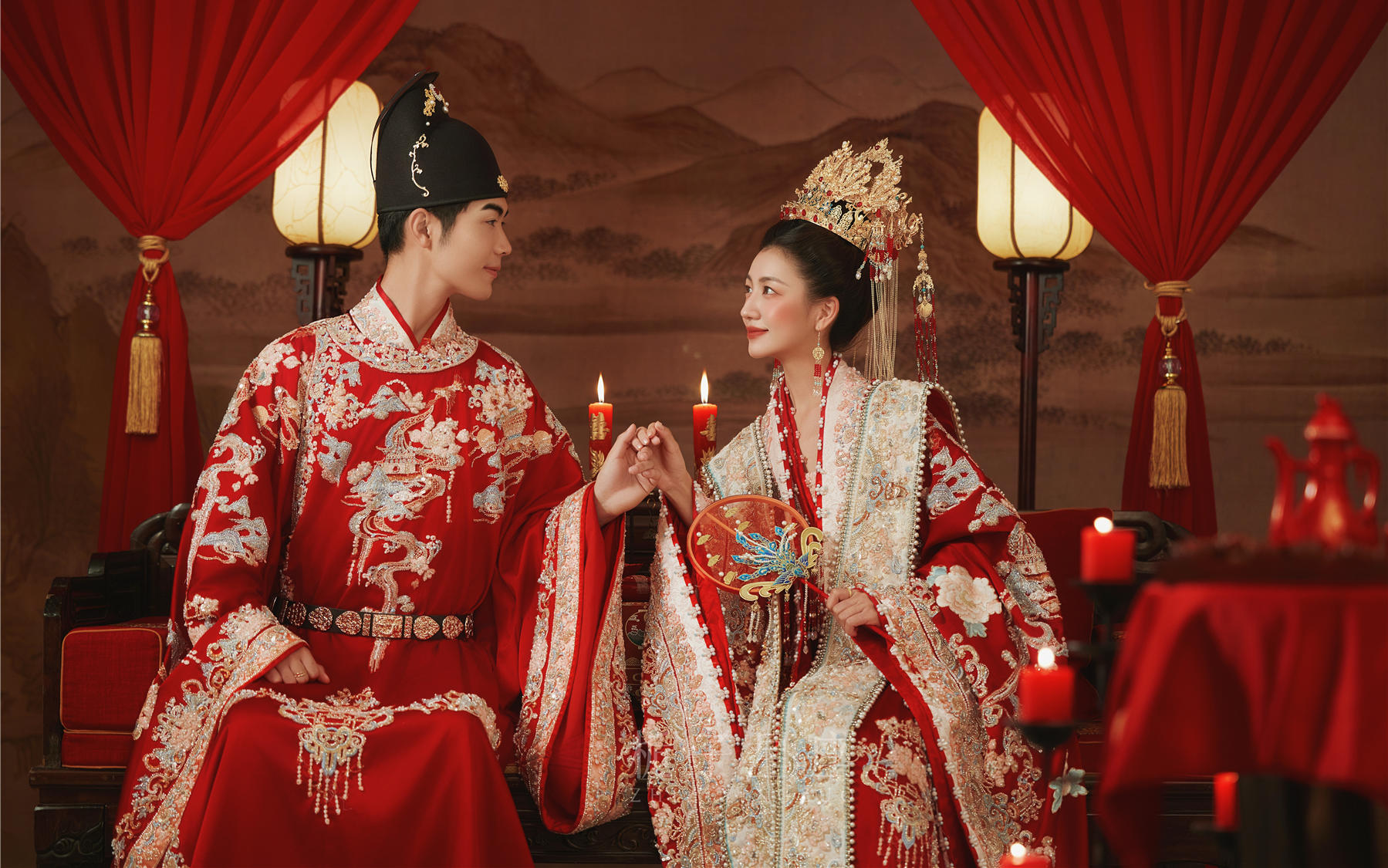 穿越千年的浪漫💮 一眼沦陷的明制婚纱照！