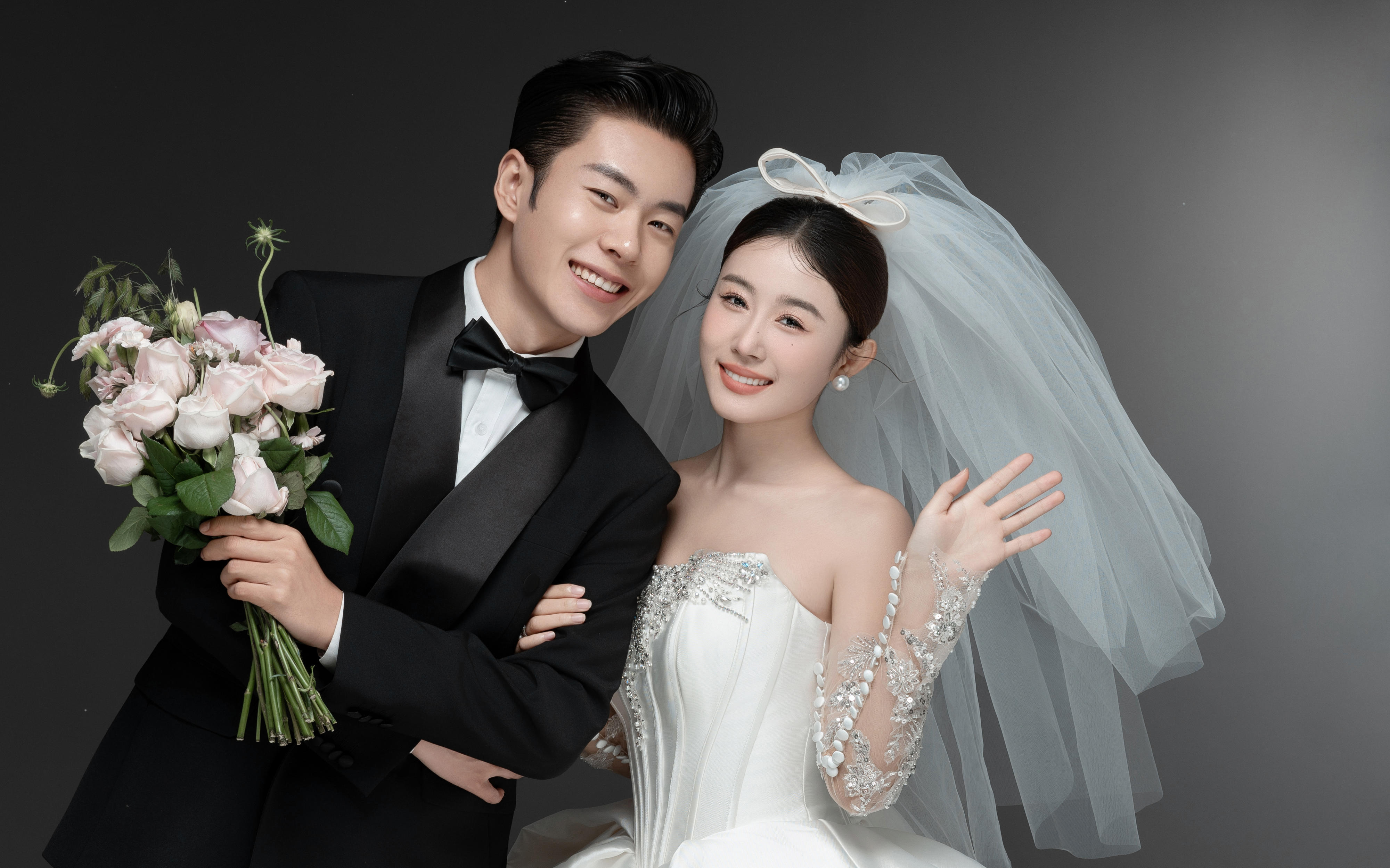 狠狠心动了！结婚必拍的高级感主纱婚纱照💫