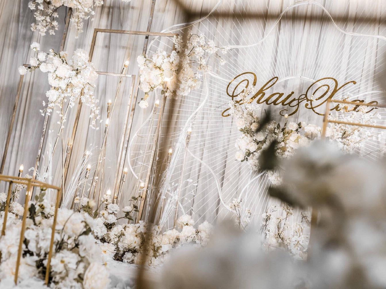 【麦芮婚礼】梦幻人气香槟金包资深司仪摄像