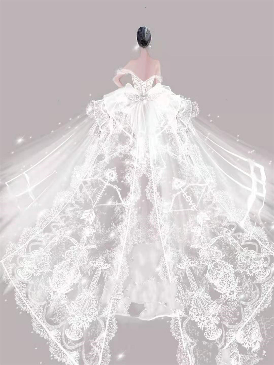 LOVE婚纱礼服18件套首席化妆师