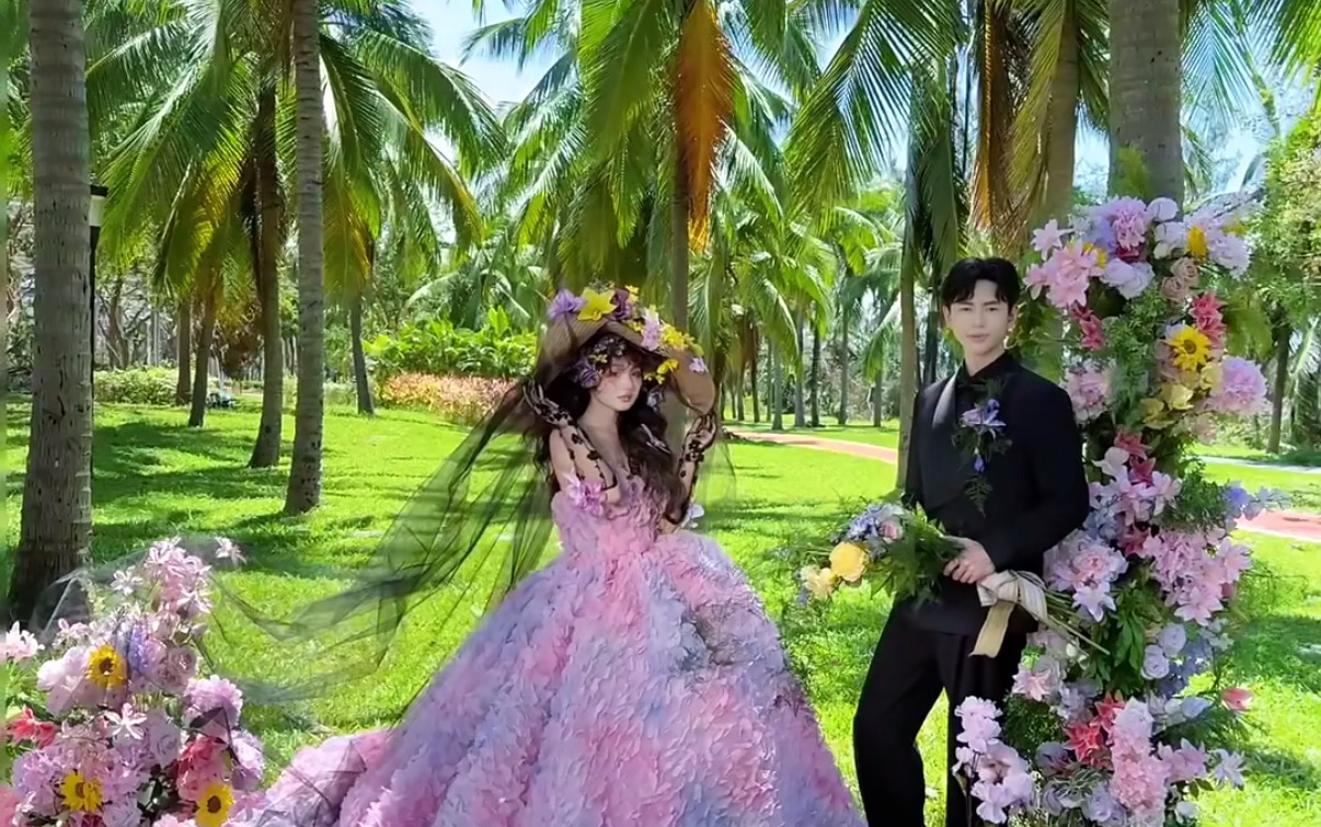 把阳光，椰林，沙滩带回家了