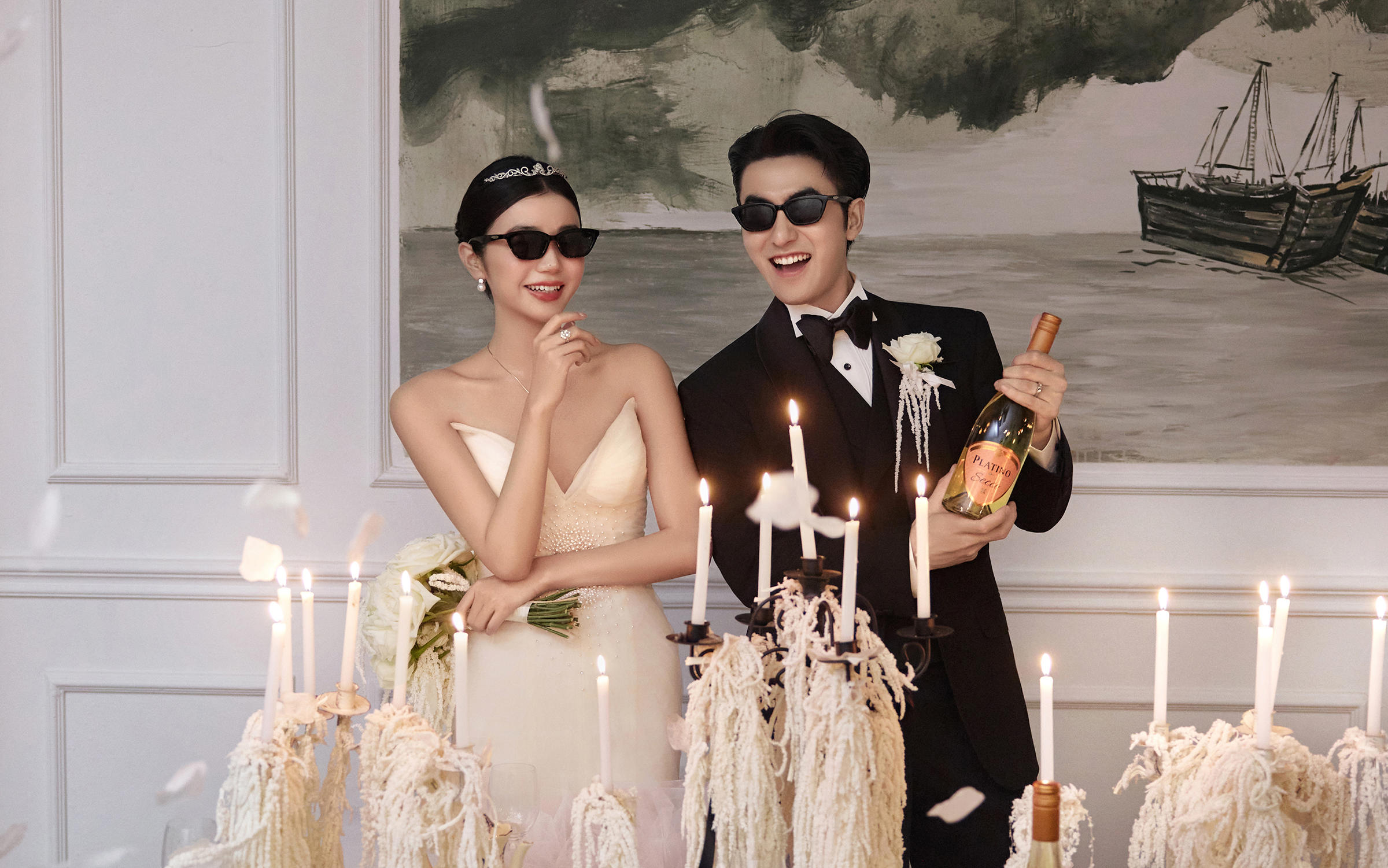 墨鏡一戴，派對開場，余生請多指教??