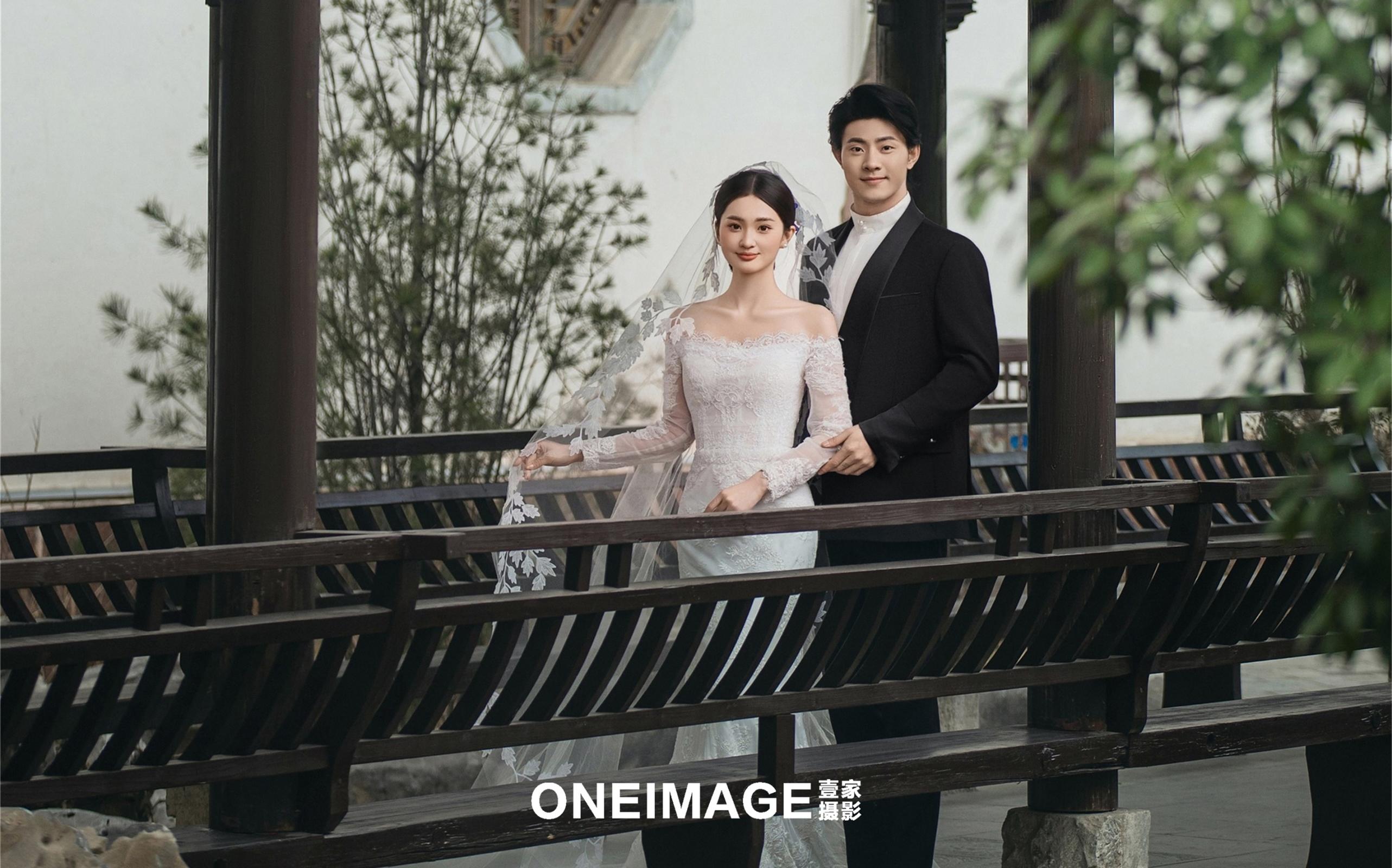 【壹家摄影】新中式园林婚纱照 优雅高级中式美学~