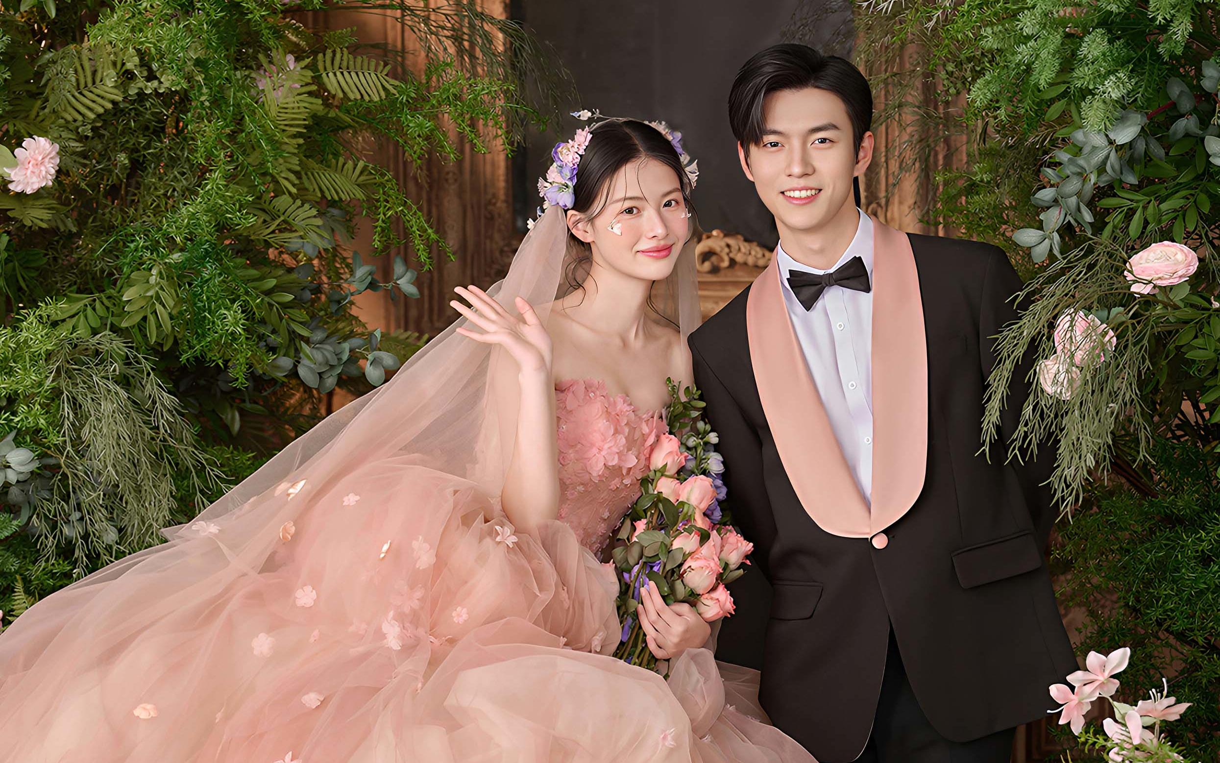 花神降临 花房森系婚纱照巨出片