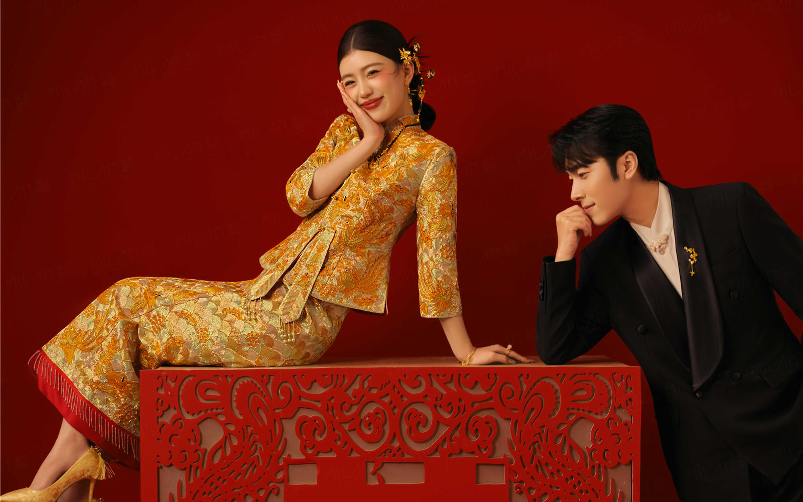 当传统囍韵撞上时尚感，长辈夸爆的东方浪漫