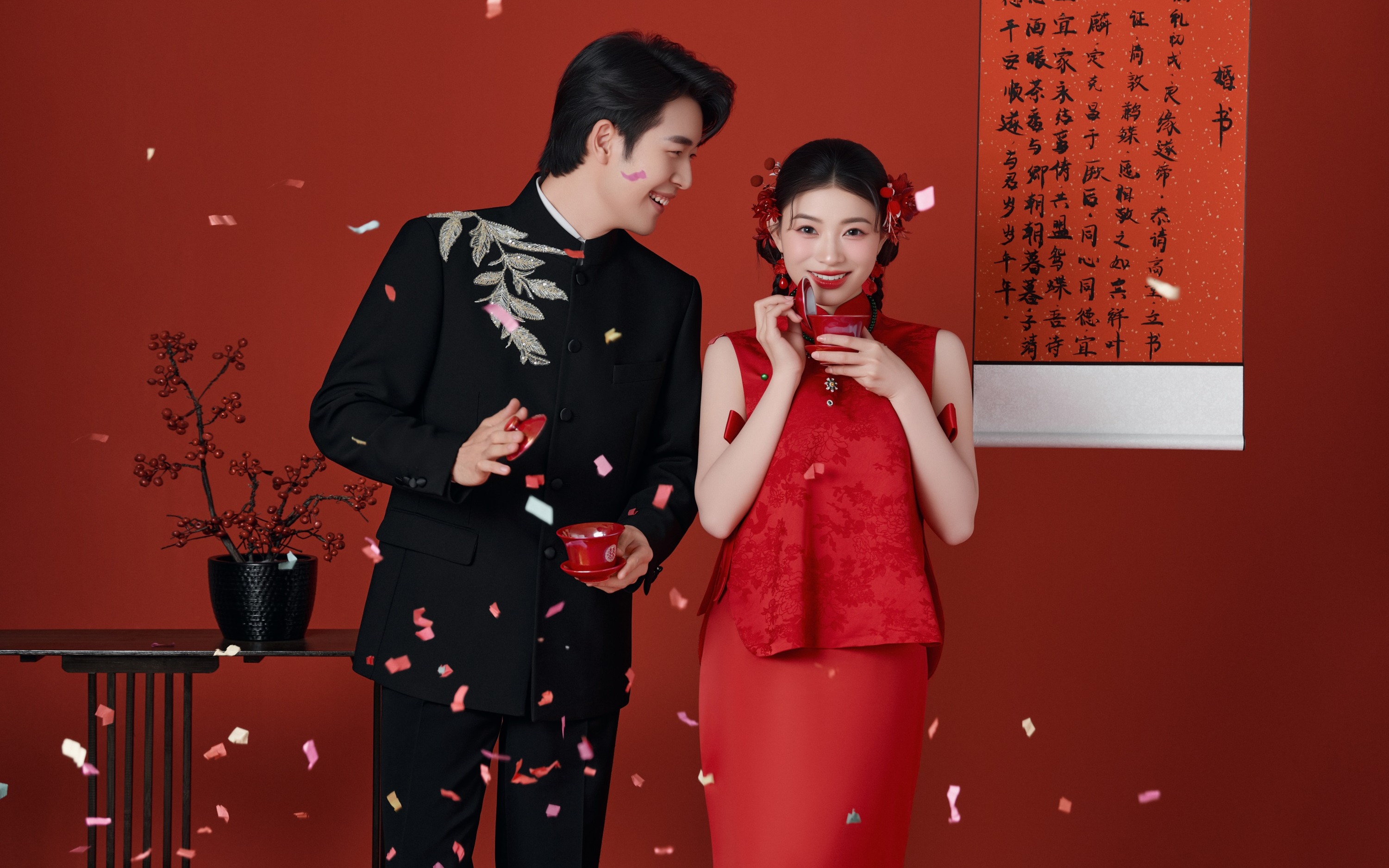 一纸婚书，两心相悦，红妆赴约，岁岁相守